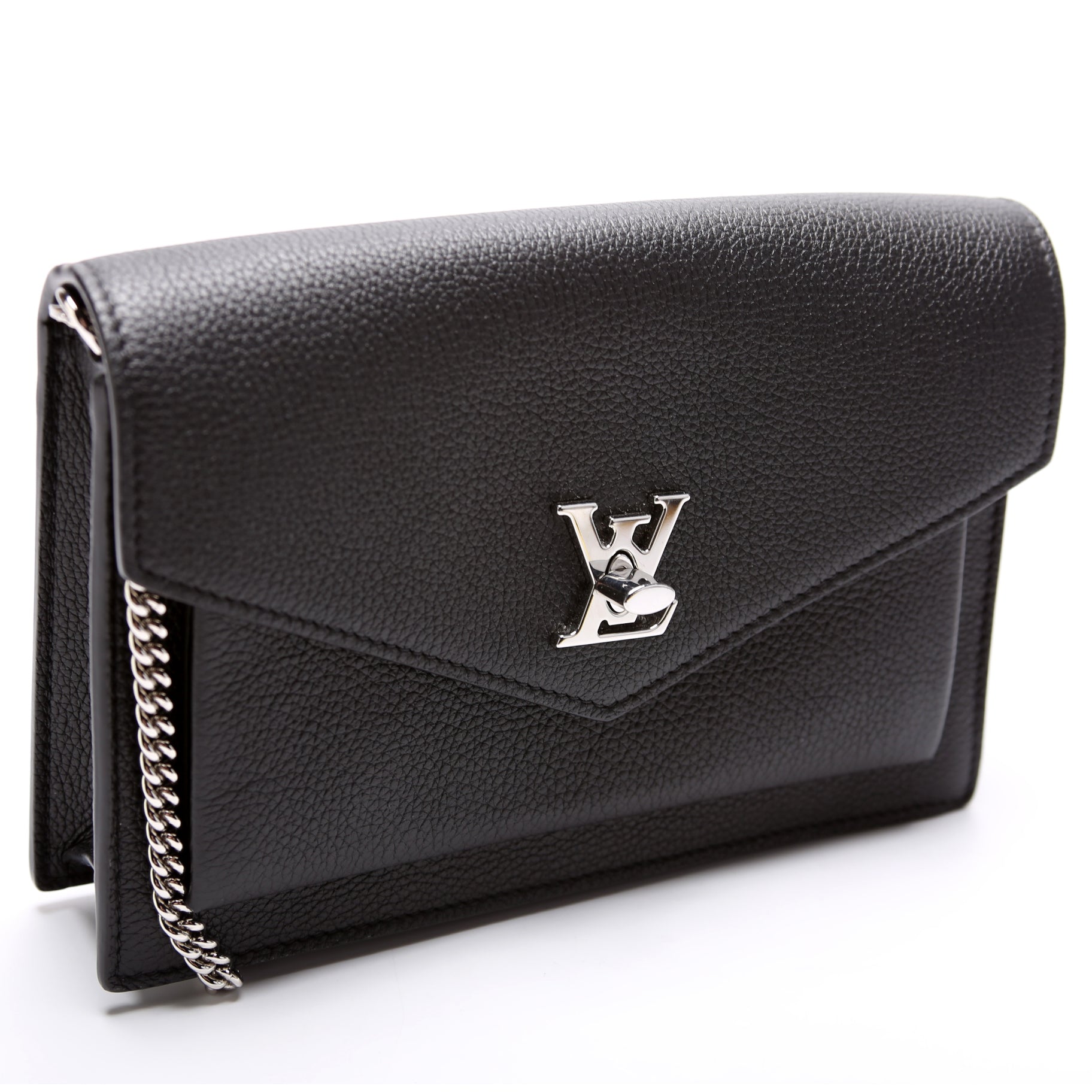 Louis Vuitton Mylockme Pochette Clutch Bag Chain Pochette
