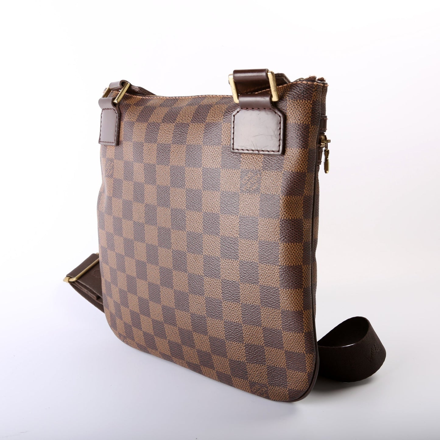 Louis Vuitton Pochette Bosphore Ebene Damier Clutch Bag Ebene 21