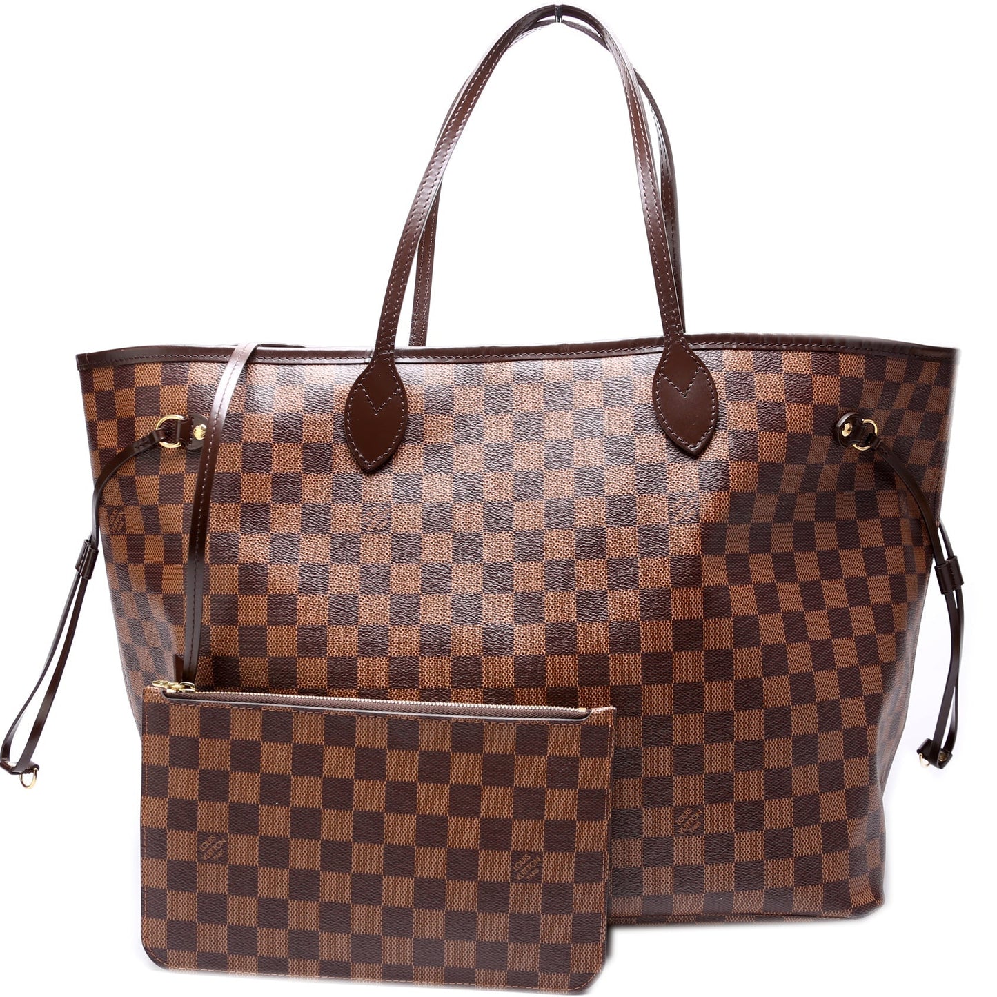 Louis Vuitton Neverfull W GM Ebene Damier Wallet Case Ebene 6