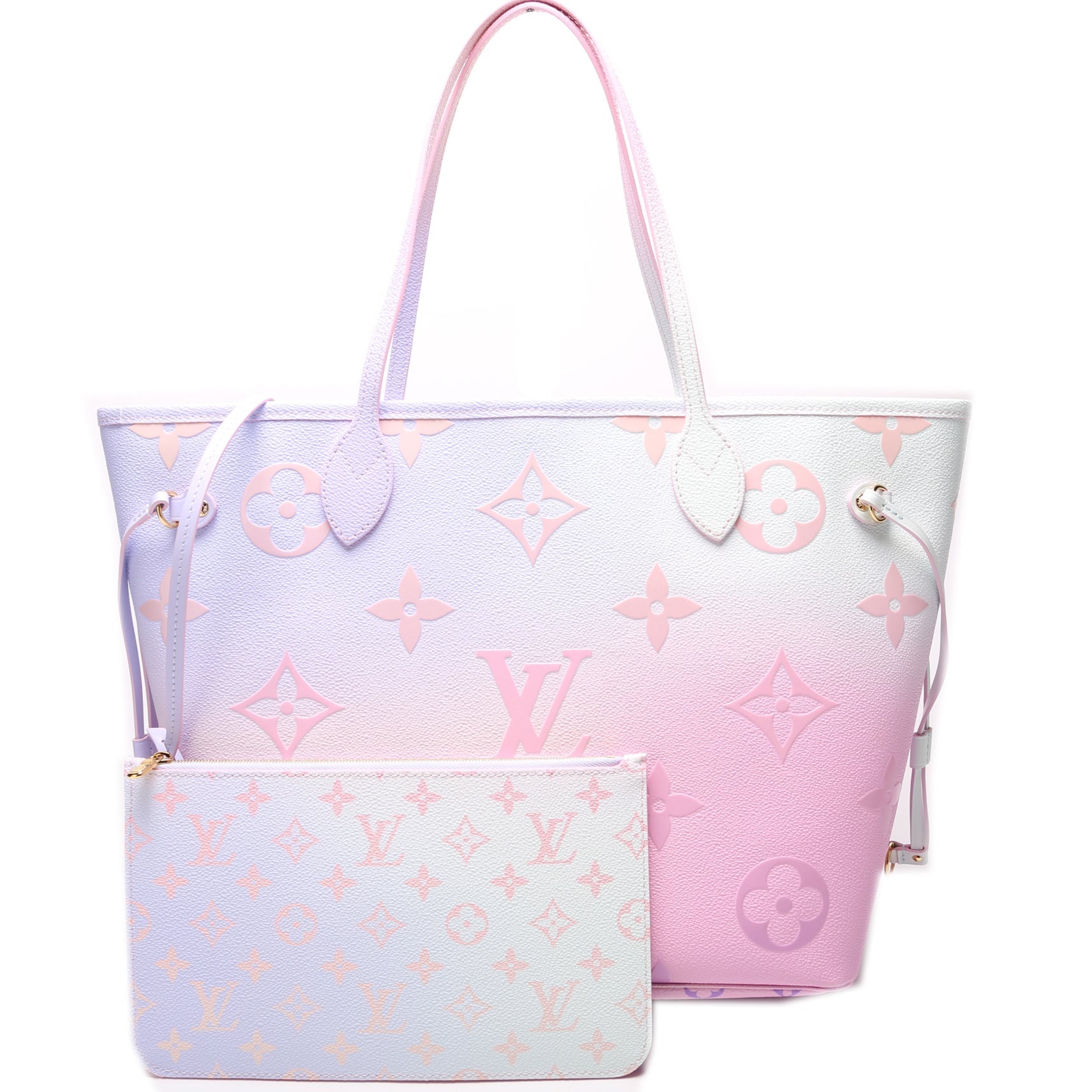 Louis Vuitton Neverfull MM w 'Spring City" Monogram Jewelry