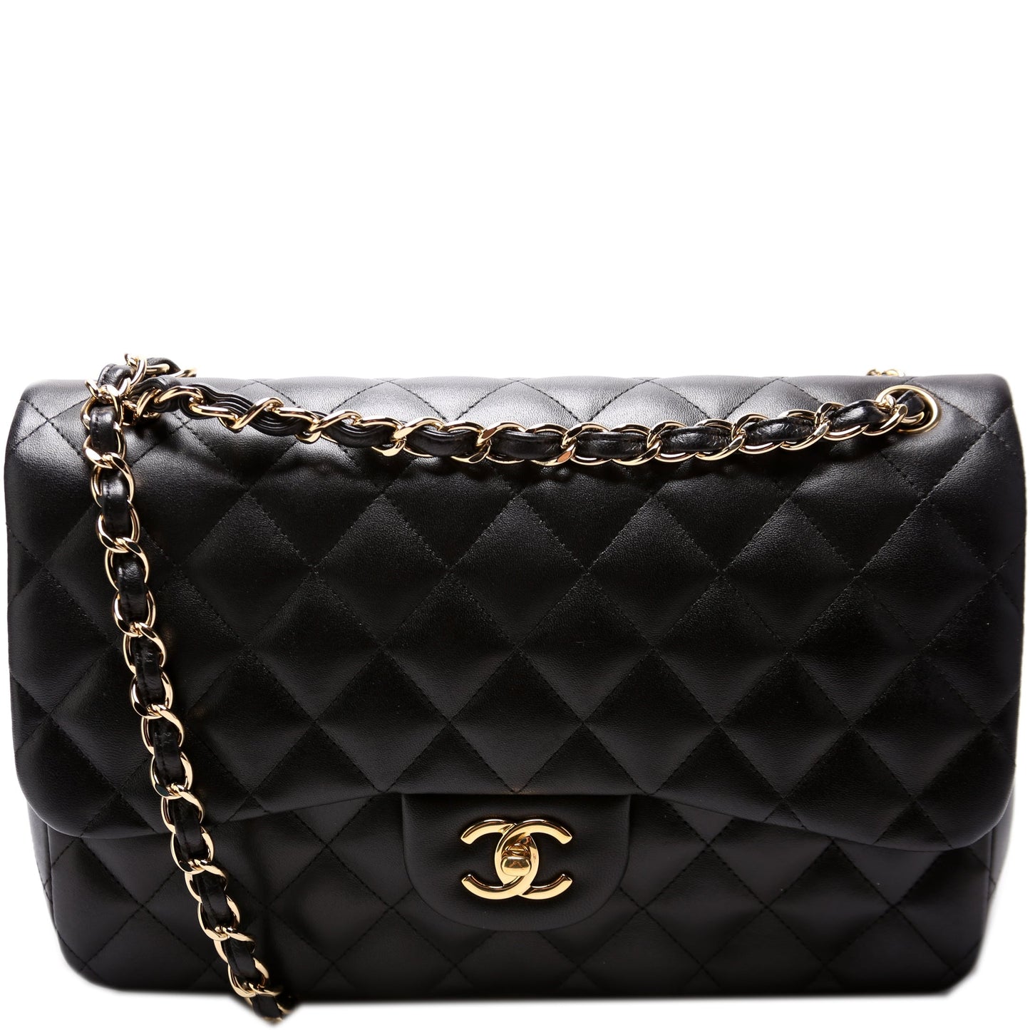 Chanel Classic Flap Jumbo Lambskin 17-20M Handbag 20M 1