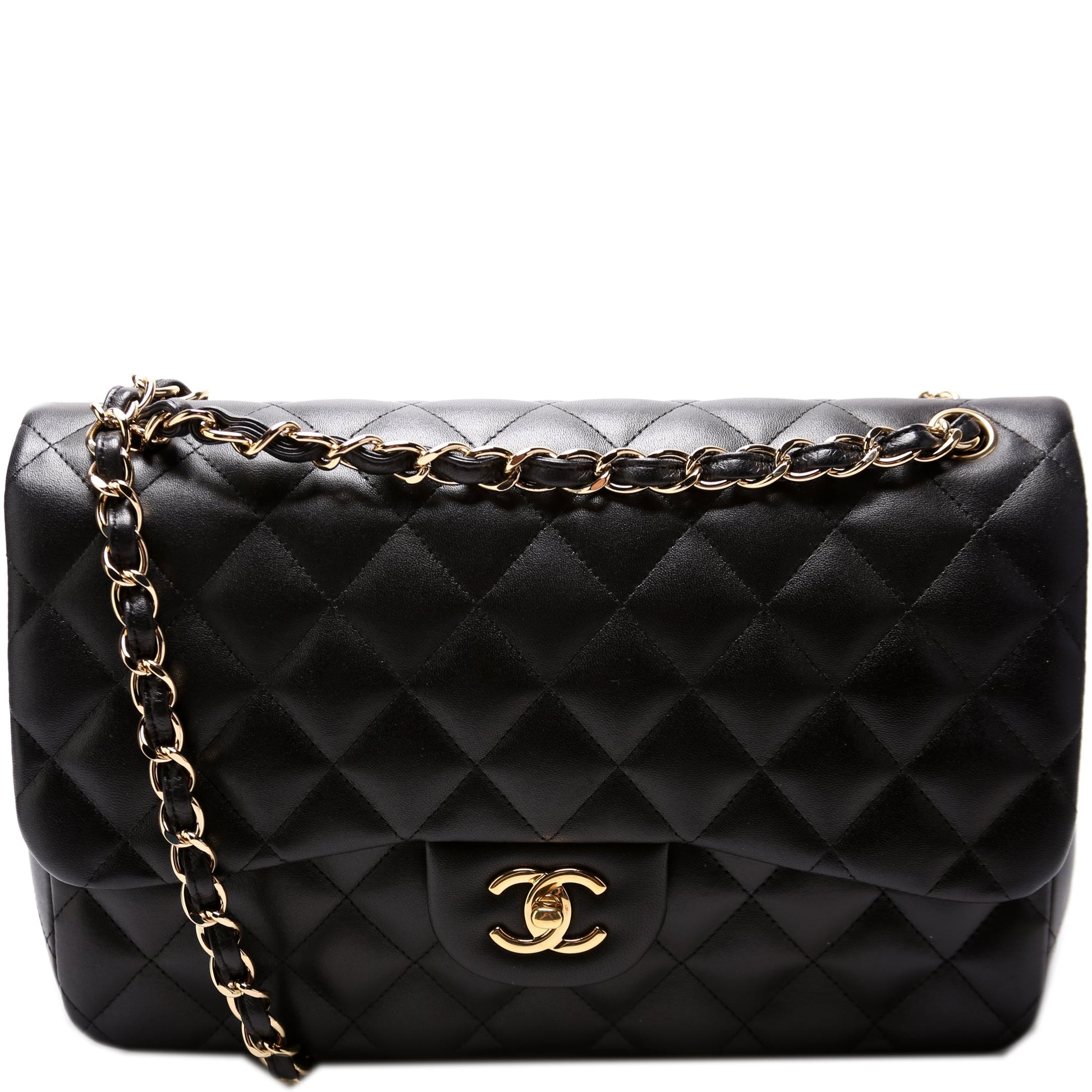 Chanel Classic Flap Jumbo Lambskin 17-20M Handbag 20M 1