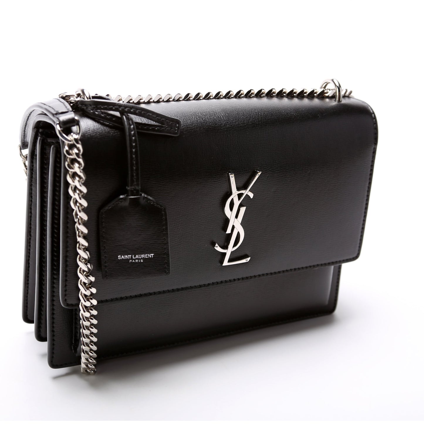 YSL Saint Laurent Sunset Smooth Bag Leather Medium Travel Bag