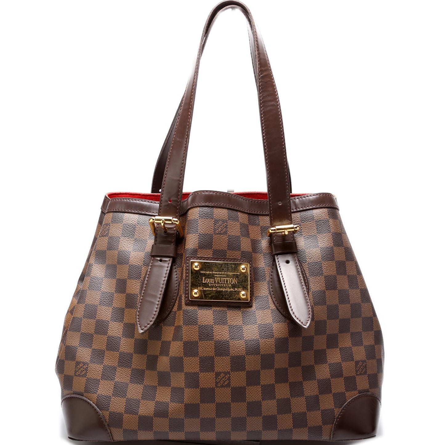 Louis Vuitton Hampstead MM Ebene Damier Handbag Ebene 9