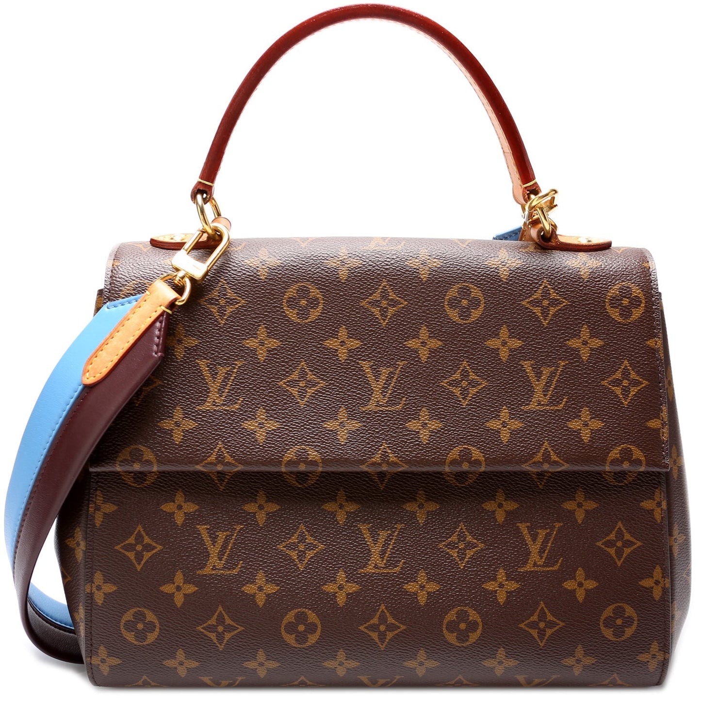 Louis Vuitton Cluny MM Monogram Handbag Monogram 9