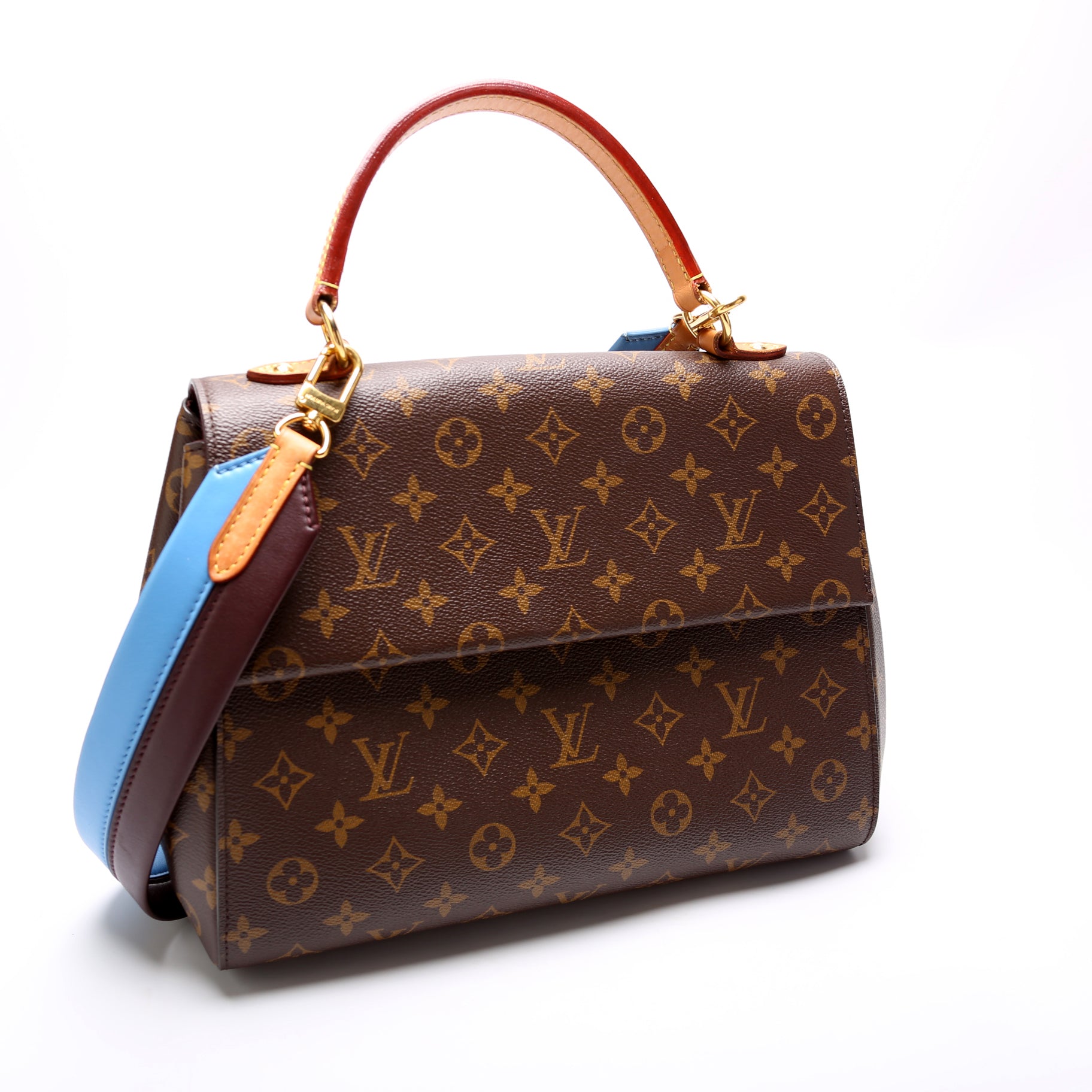 Louis Vuitton Cluny MM Monogram Handbag Monogram 9