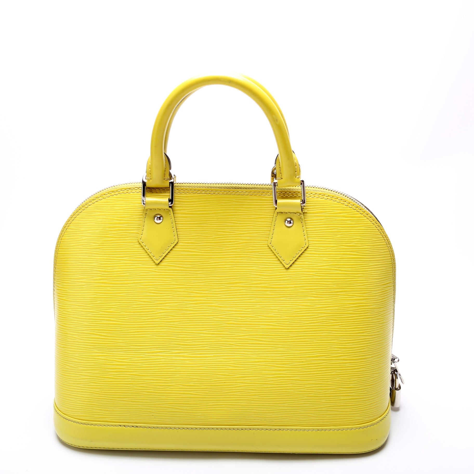 Louis Vuitton Alma PM Newer Epi Handbag Newer 3