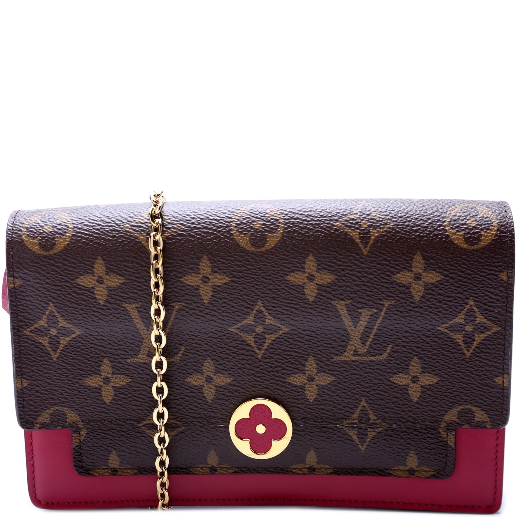 Louis Vuitton Flore Cain Monogram Wallet Case