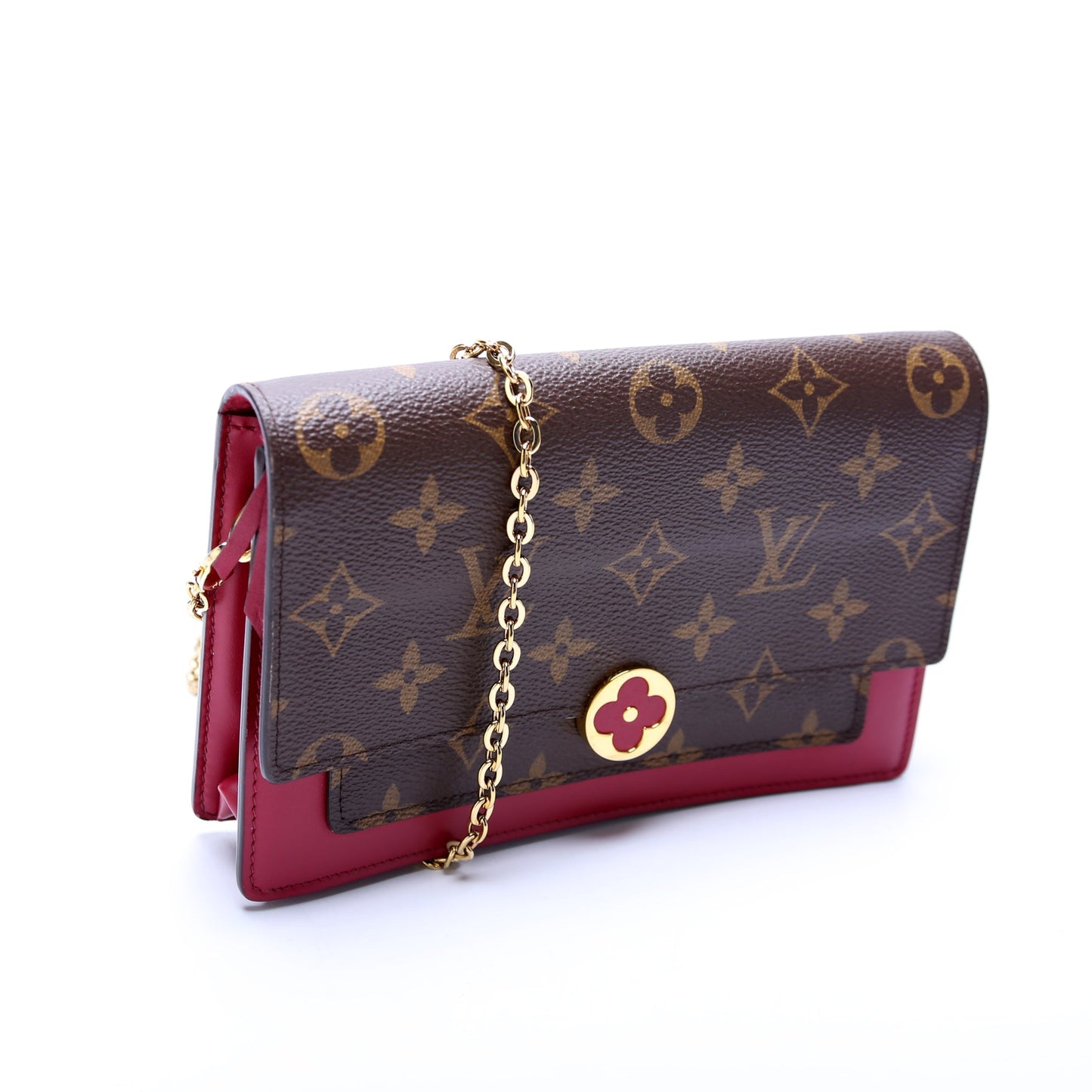 Louis Vuitton Flore Cain Monogram Wallet Case