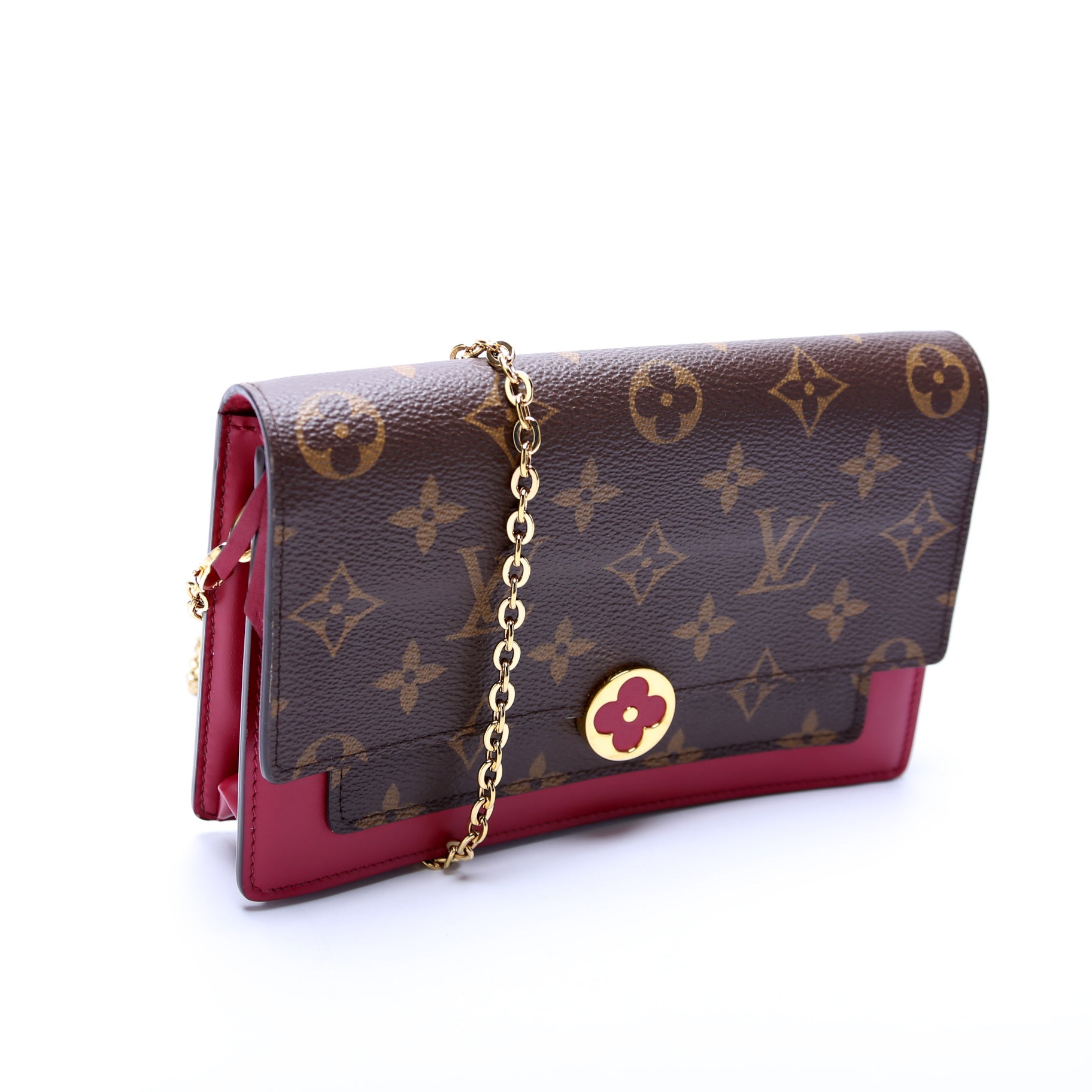 Louis Vuitton Flore Cain Monogram Wallet Case