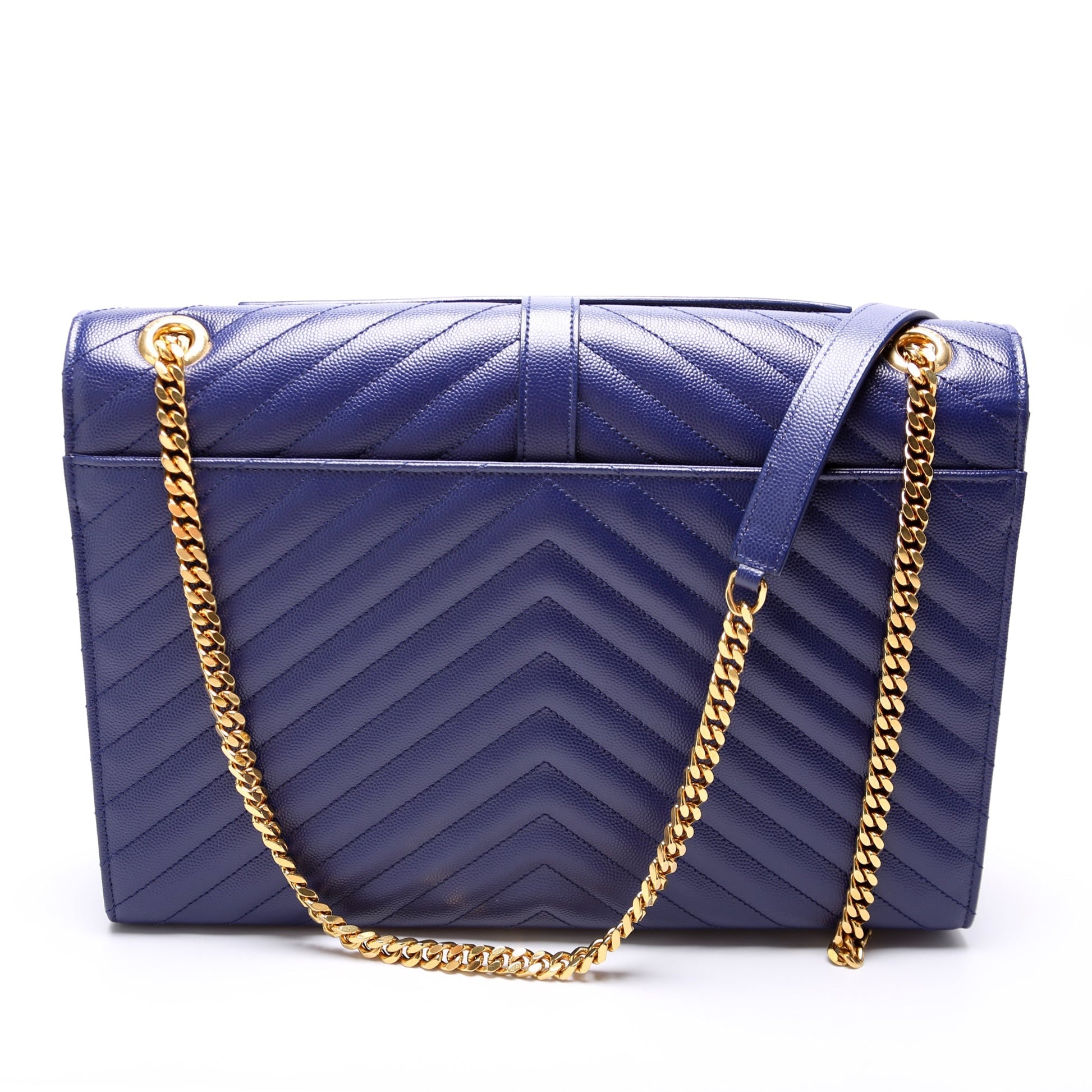 YSL Saint Laurent Envelope Chevron Bag Large Travel Bag Large Chevron 345118