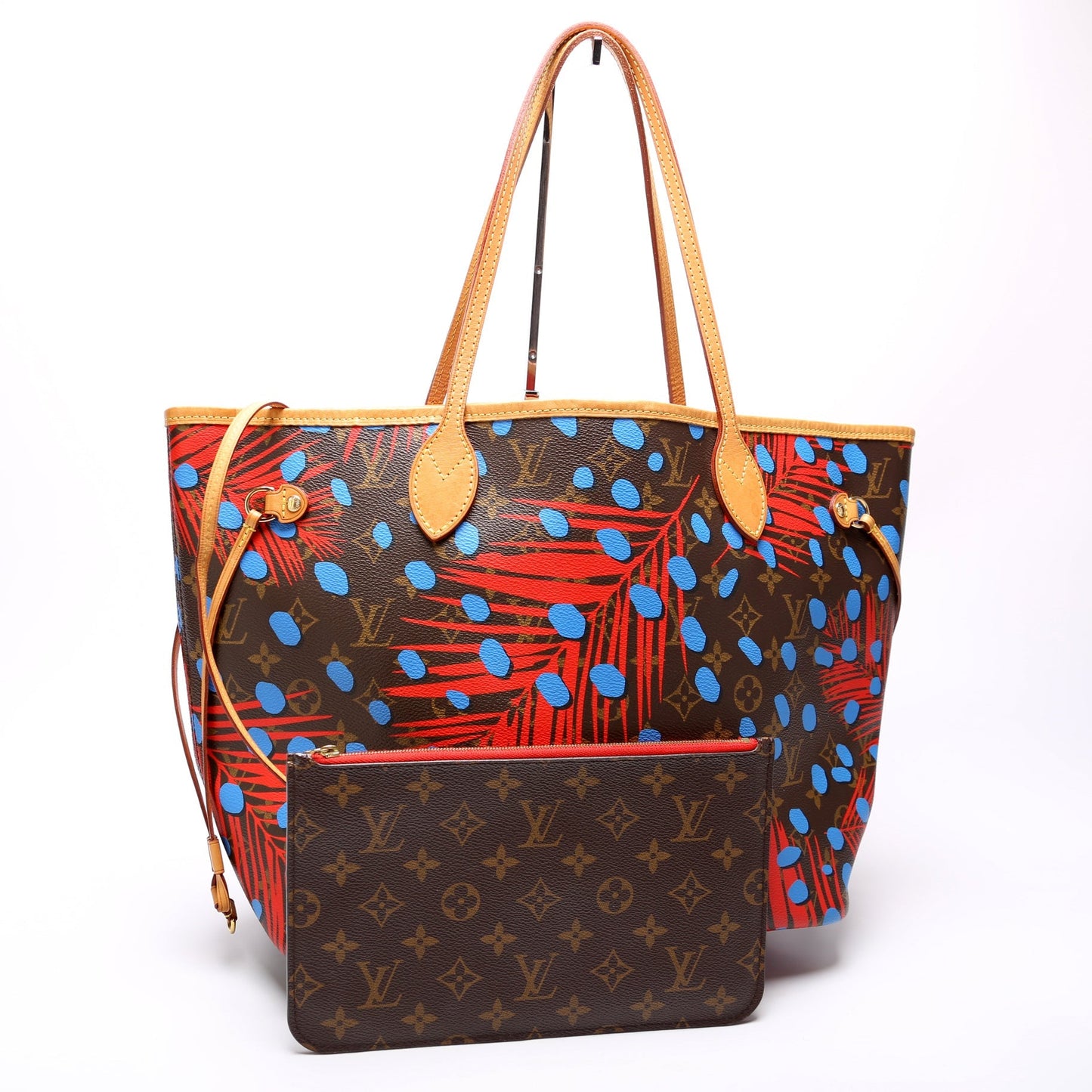 Louis Vuitton Neverfull MM Jungle Dots Wallet Case