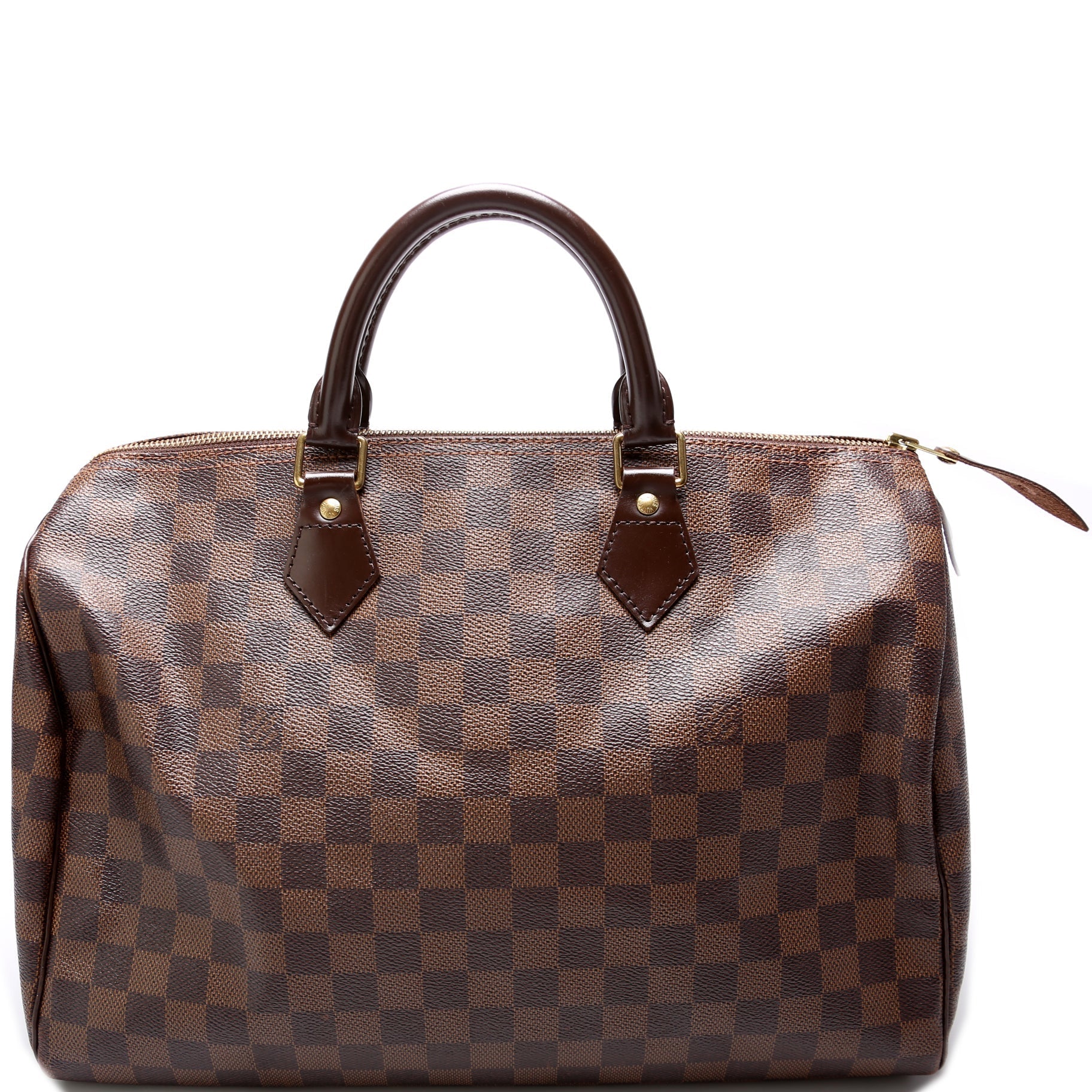 Louis Vuitton Speedy 35 Ebene Damier Handbag Damier Ebene