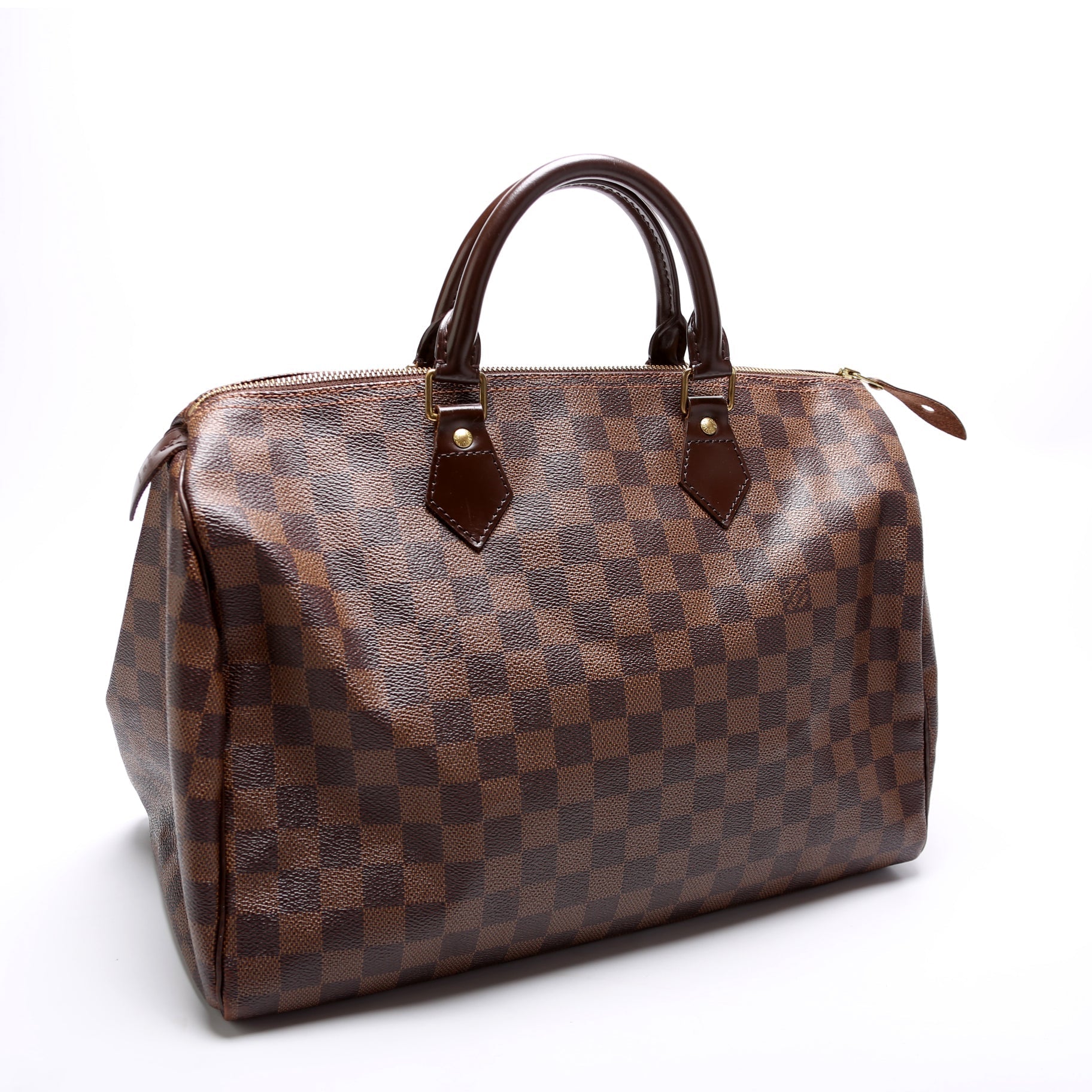 Louis Vuitton Speedy 35 Ebene Damier Handbag Damier Ebene