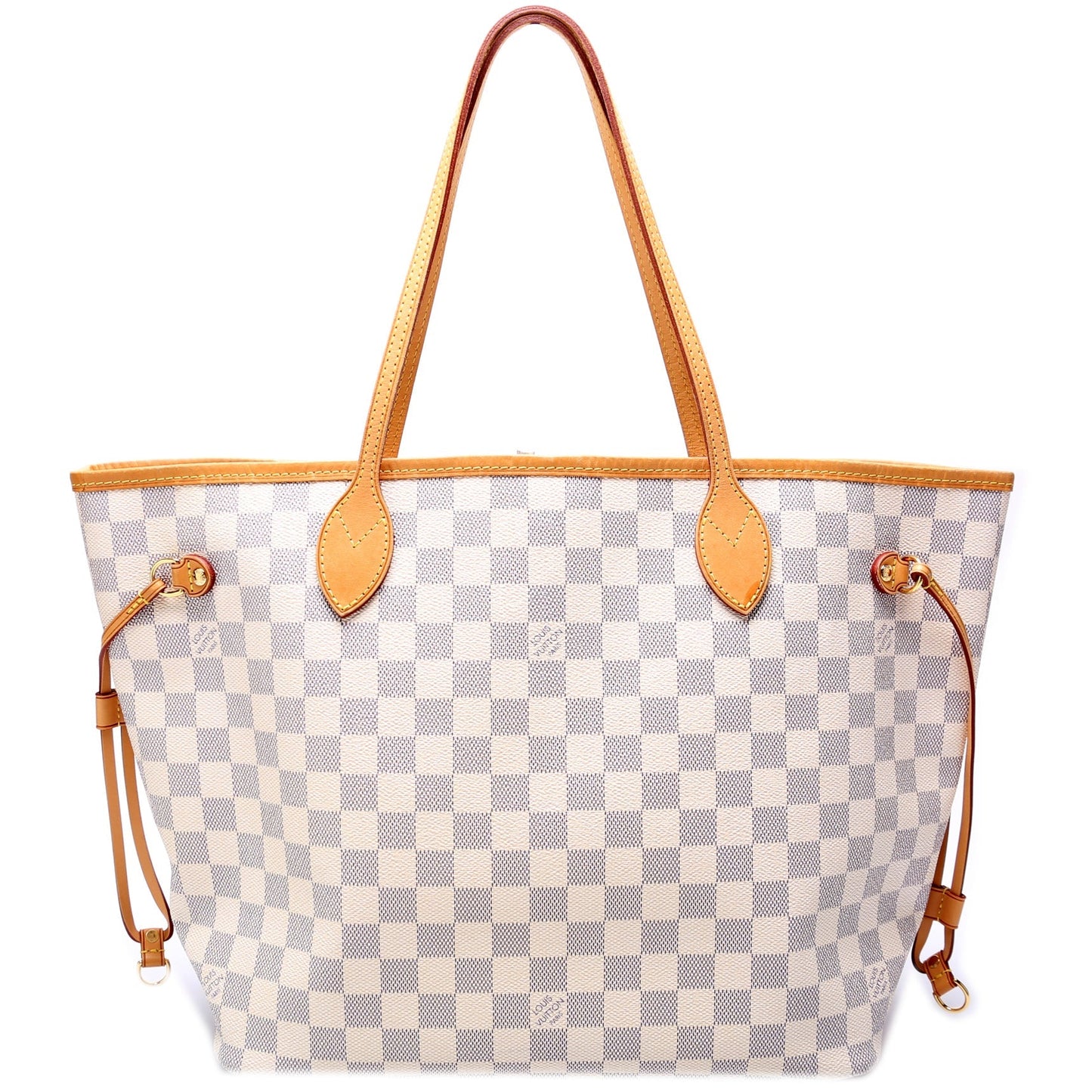 Louis Vuitton Neverfull MM Azur Damier Tote Bag Azur 22