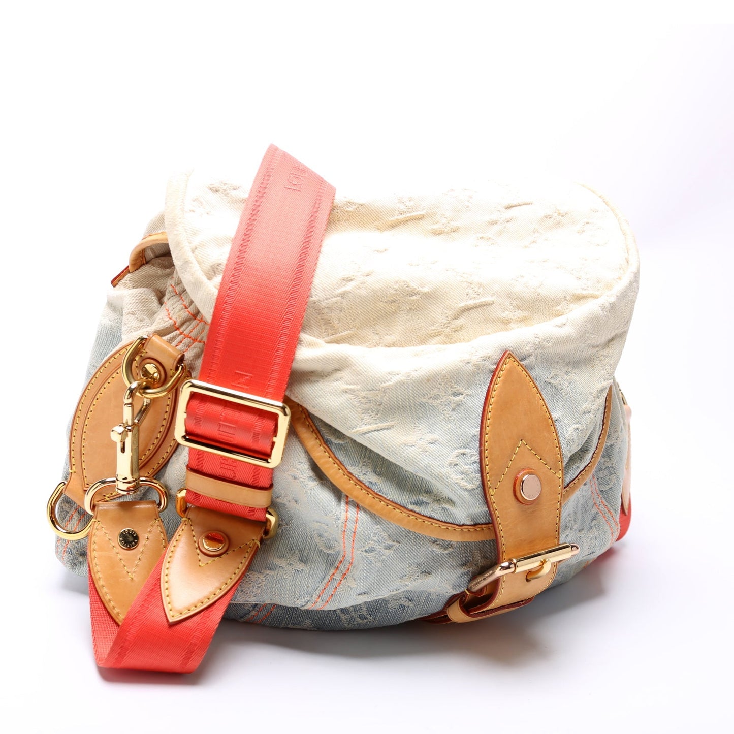 Louis Vuitton Sunshine Denim Monogram Handbag