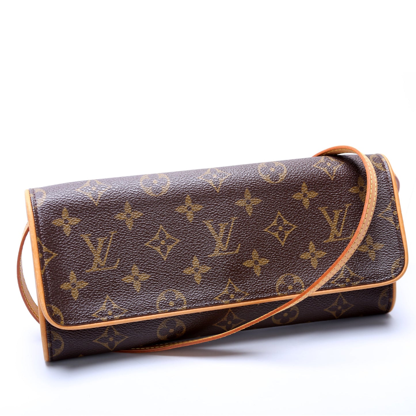 Louis Vuitton Pochette Twin GM Monogram Clutch Bag Monogram 17