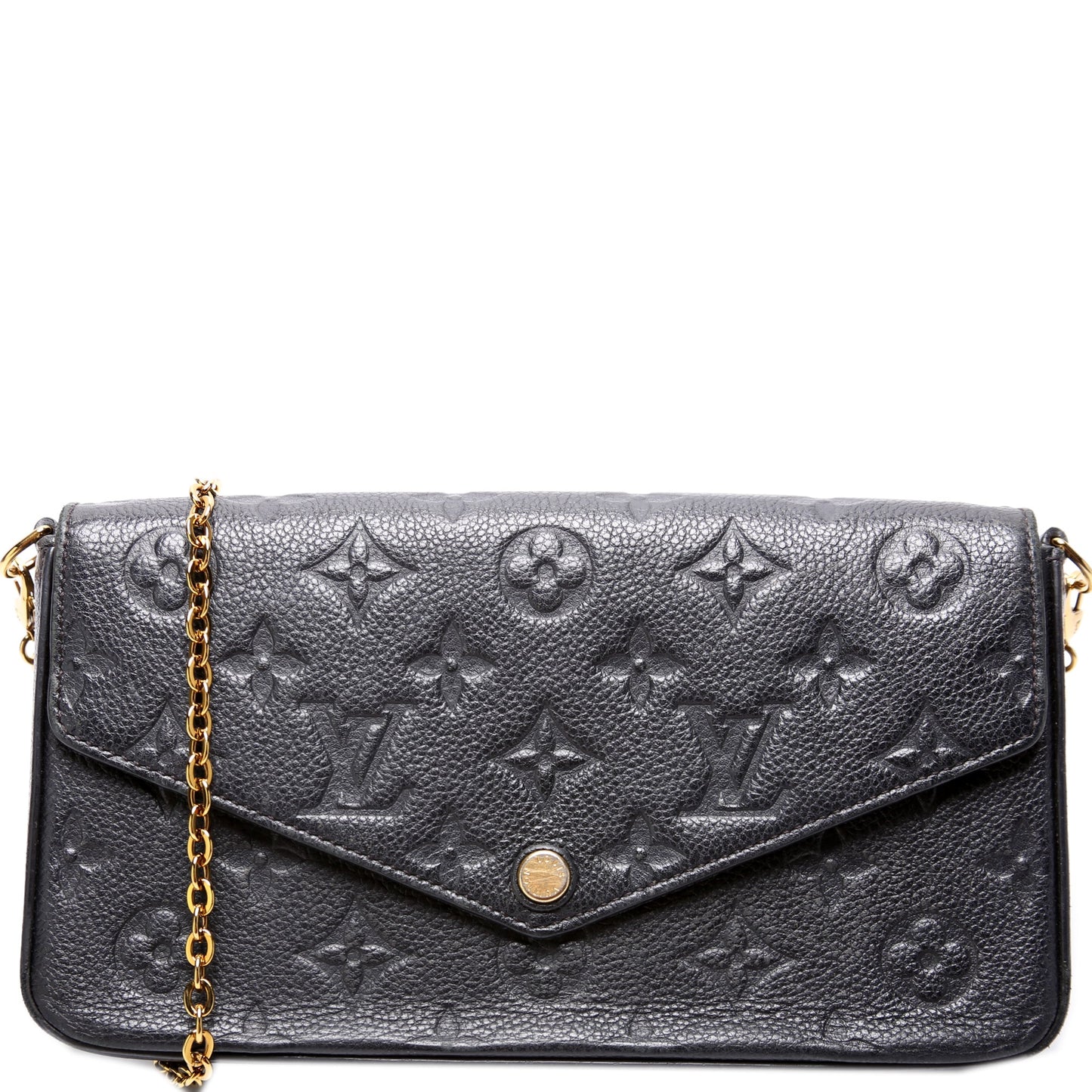 Louis Vuitton Pochette Felicie Empreinte Clutch Bag Empreinte 49