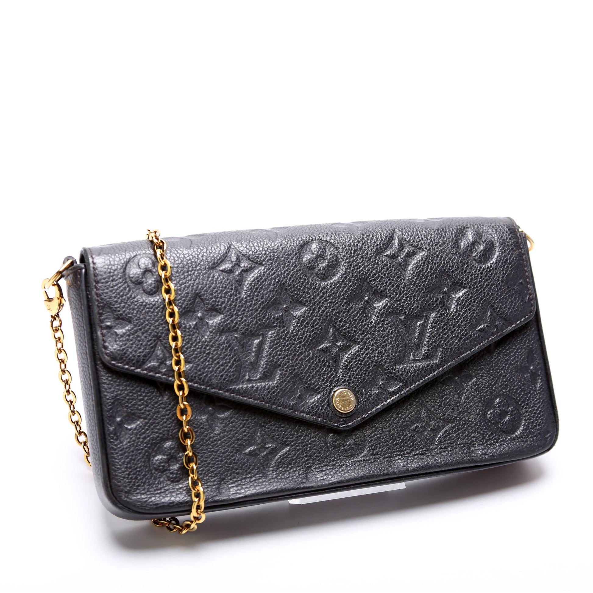 Louis Vuitton Pochette Felicie Empreinte Clutch Bag Empreinte 49