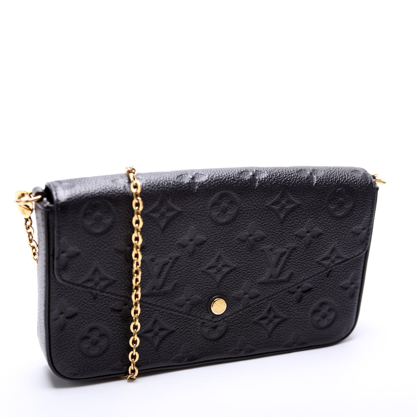 Louis Vuitton Pochette Felicie Empreinte Clutch Bag Empreinte 55