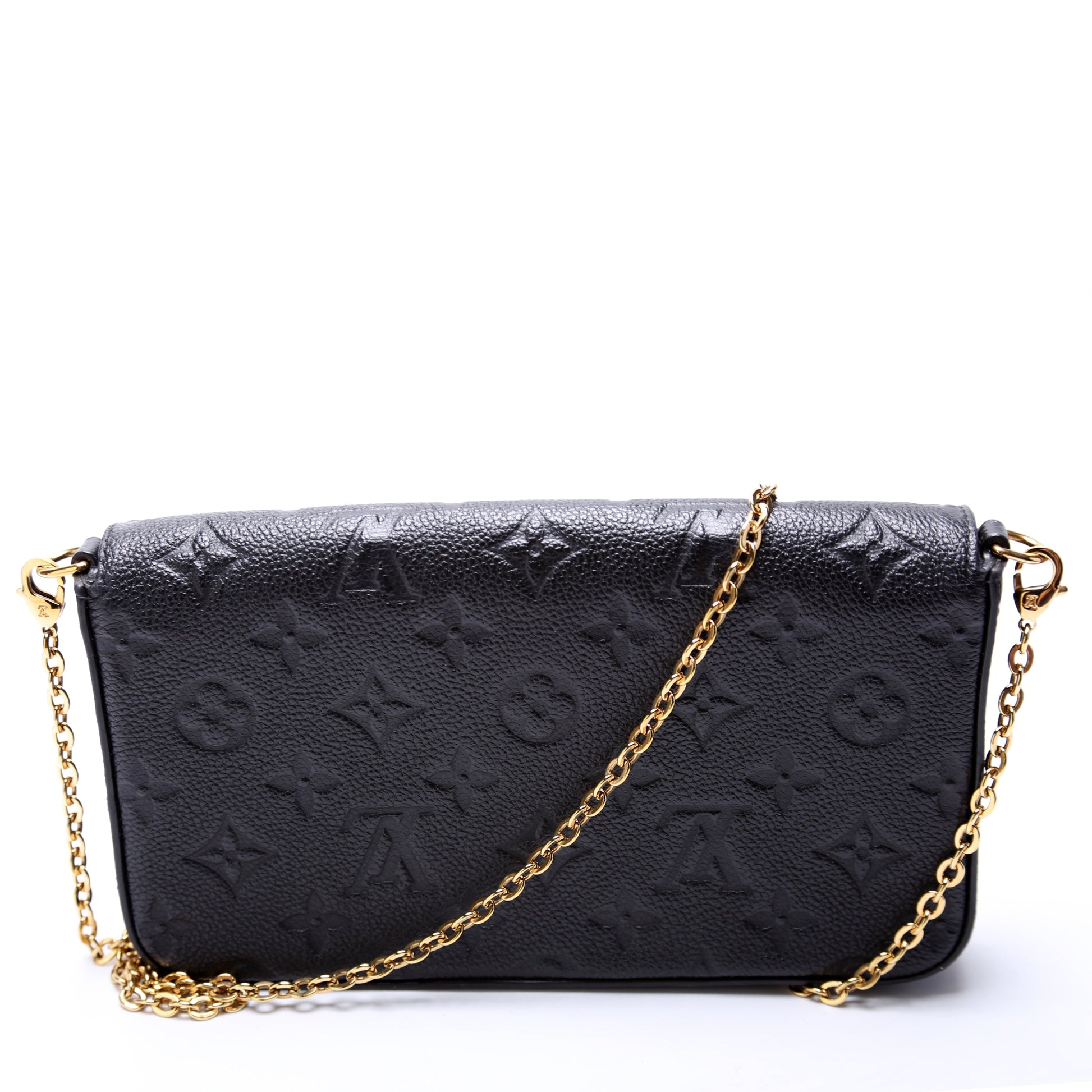 Louis Vuitton Pochette Felicie Empreinte Clutch Bag Empreinte 55