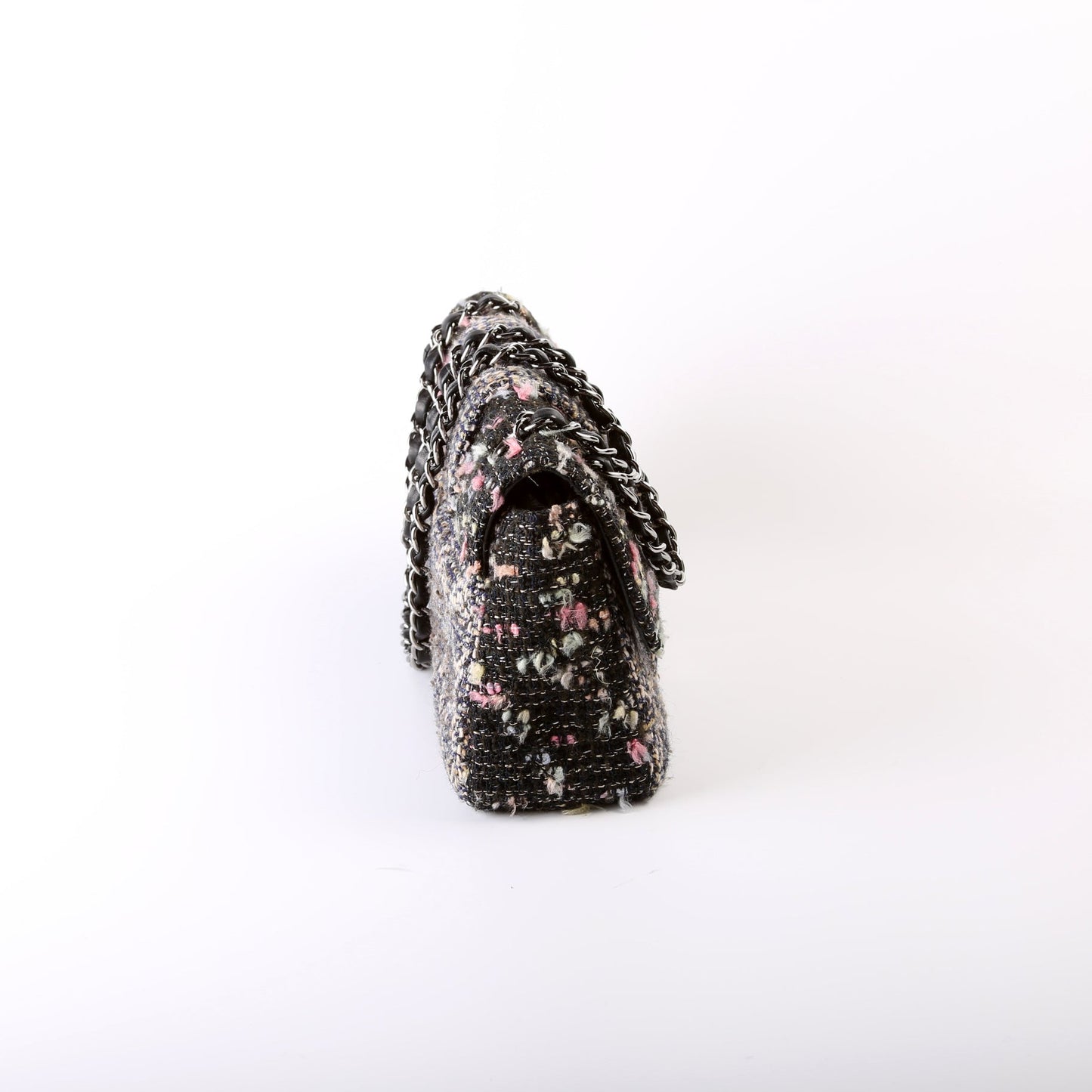Chanel CC Single Flap Tweed 9M Handbag 9M 1