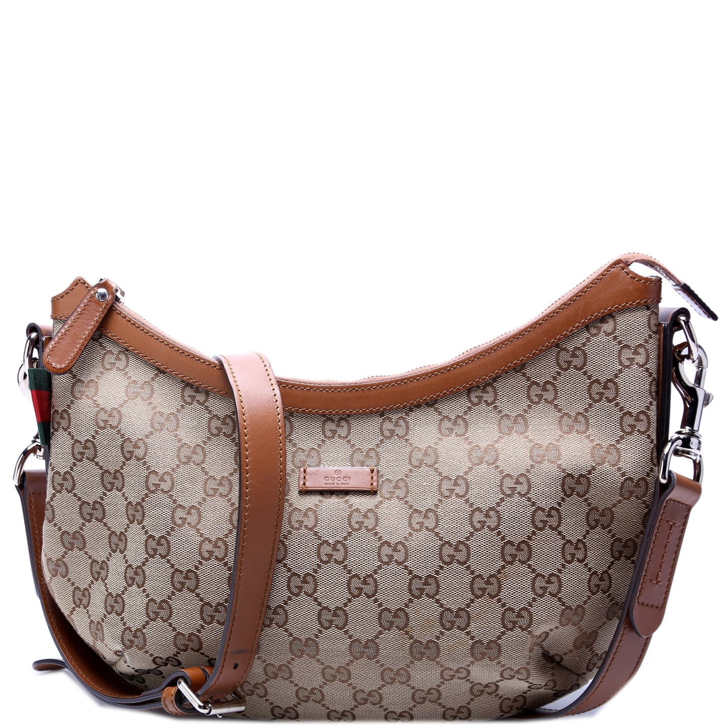 Gucci GG Half Moon Canvas Travel Bag