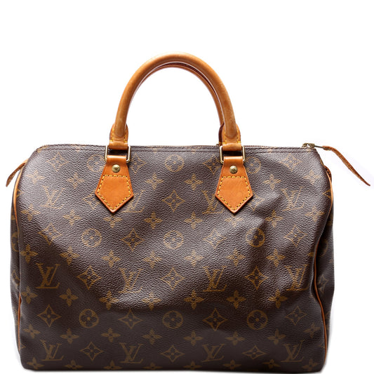 Louis Vuitton Speedy 30 Monogram Handbag Monogram 55