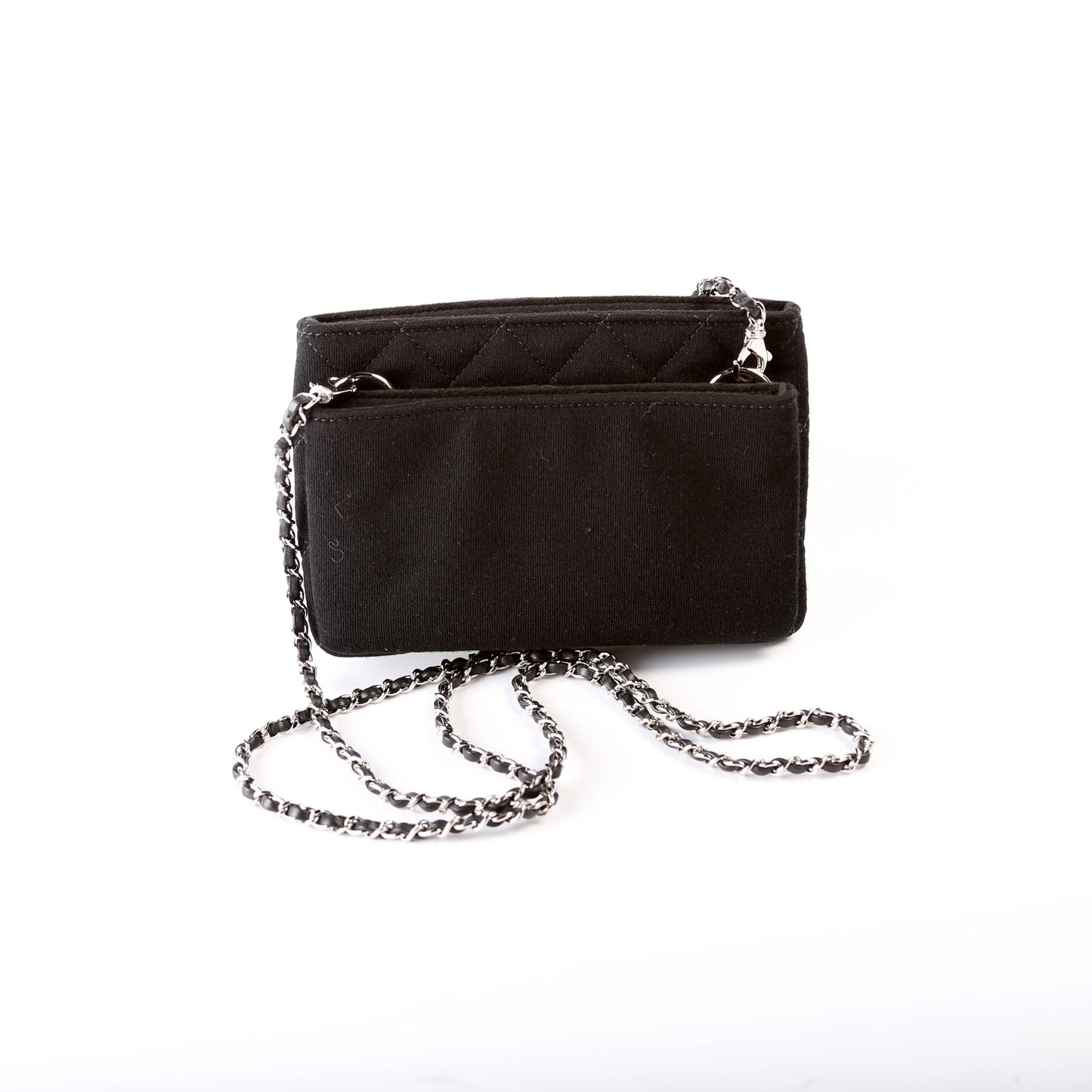 Chanel CC Quilted Jersey Uniform 29M Crossbody Bag