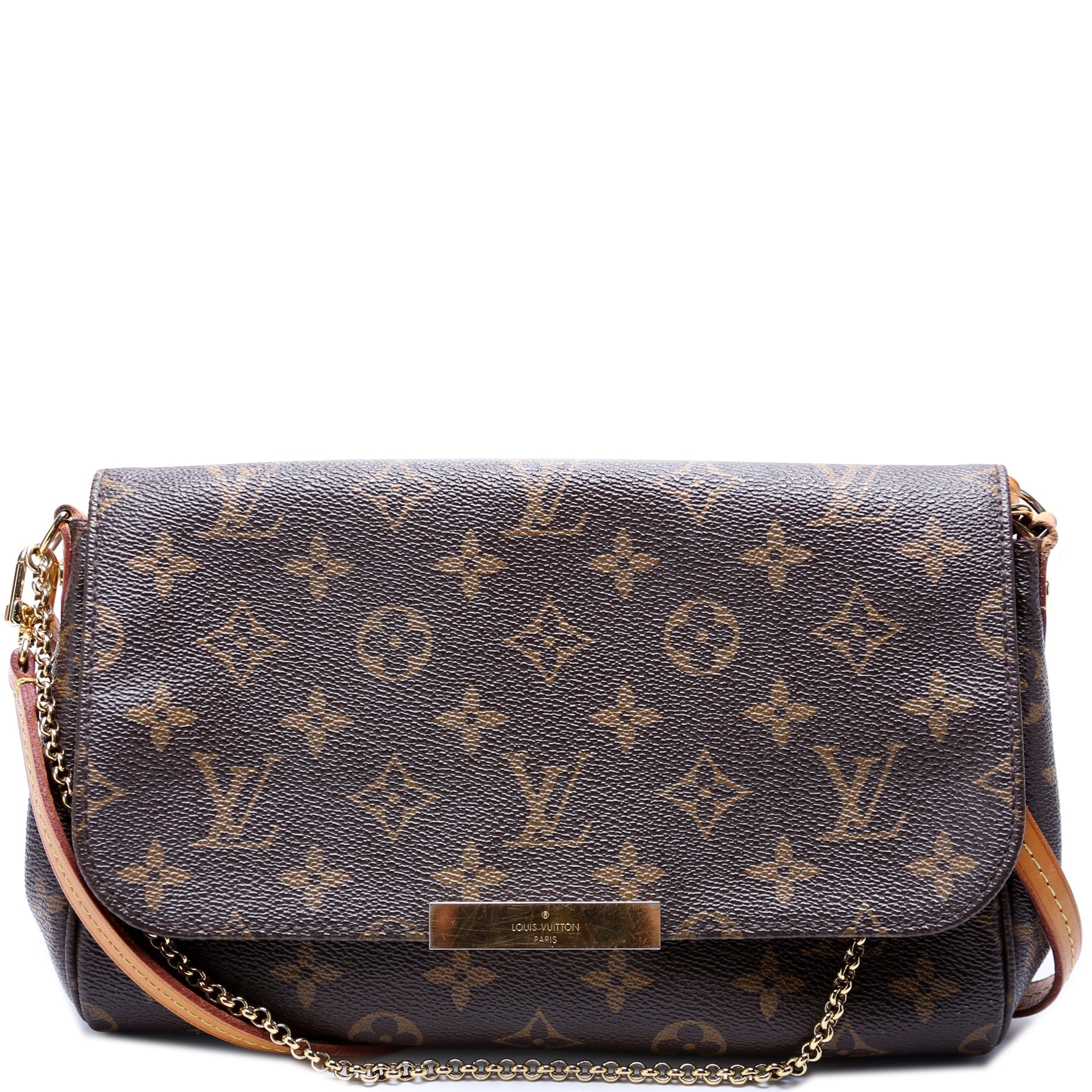 Louis Vuitton Favorite MM Monogram Handbag Monogram 26