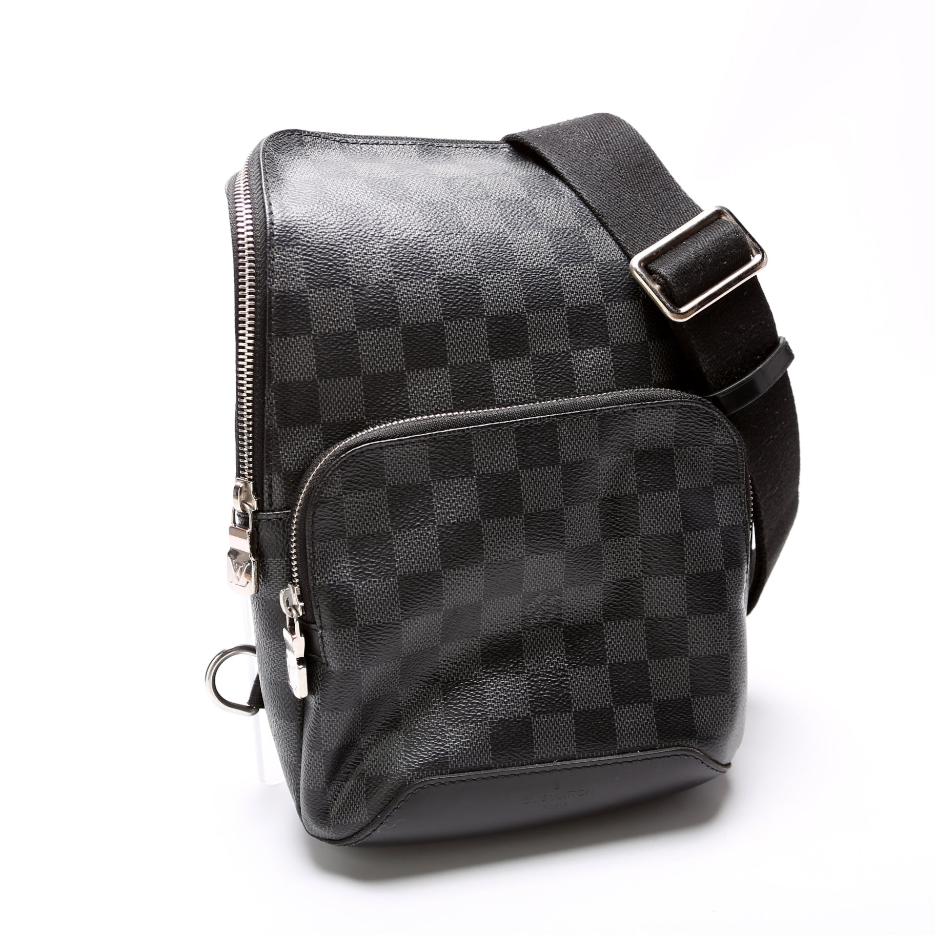 Louis Vuitton Avenue Sling Graphite Damier Crossbody Bag Graphite 7
