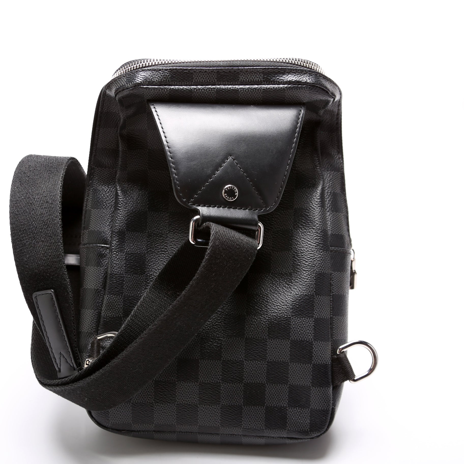 Louis Vuitton Avenue Sling Graphite Damier Crossbody Bag Graphite 7