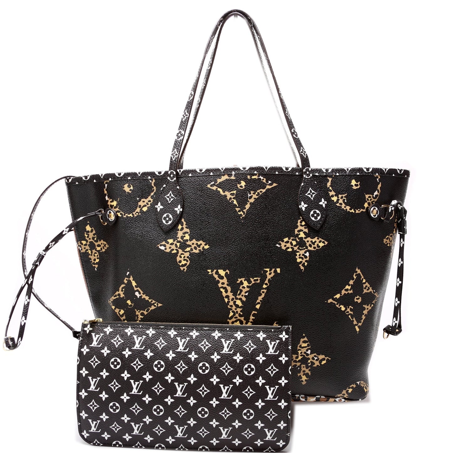 Louis Vuitton Neverfull MM Jungle Wallet Case