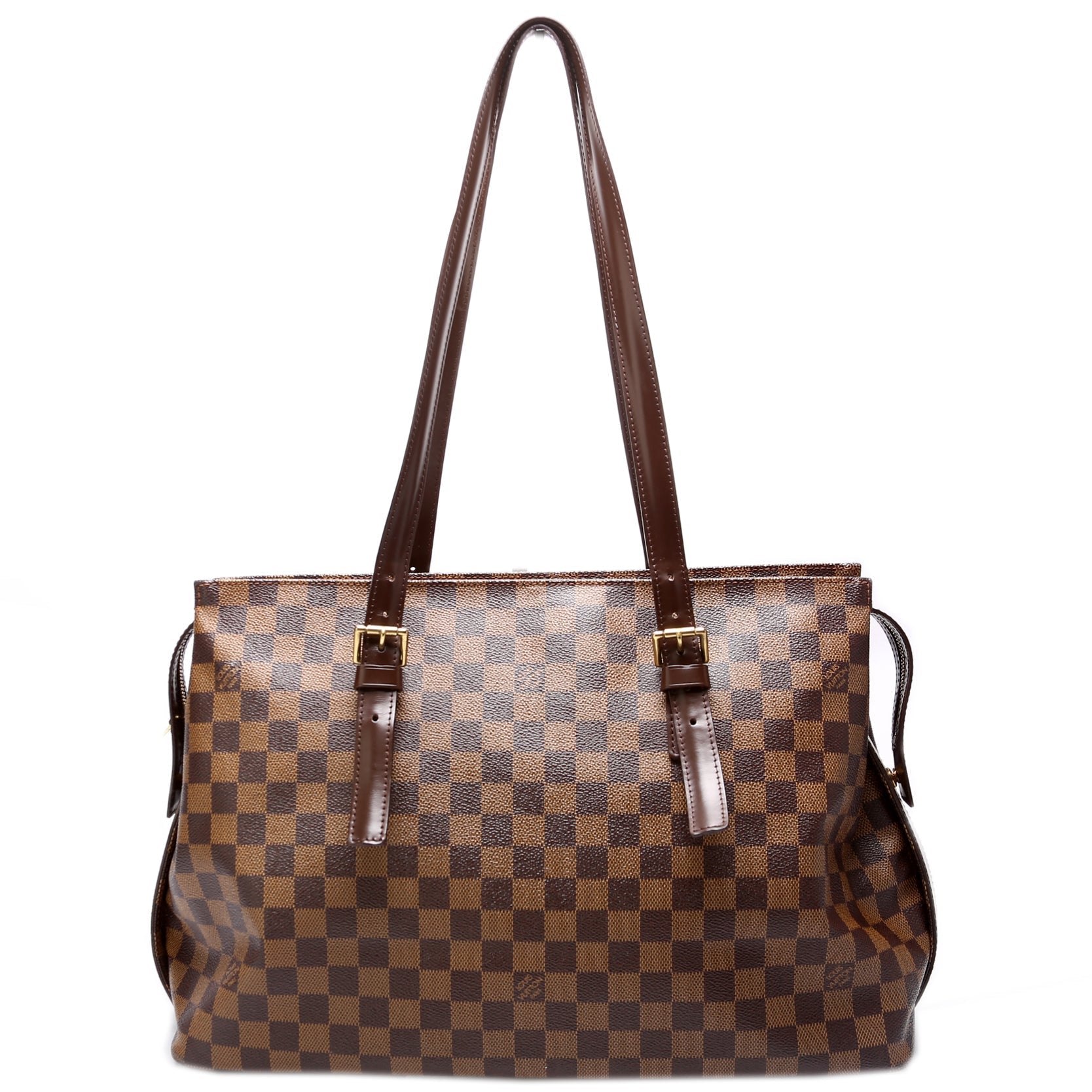 Louis Vuitton Chelsea Ebene Damier Handbag Ebene 1