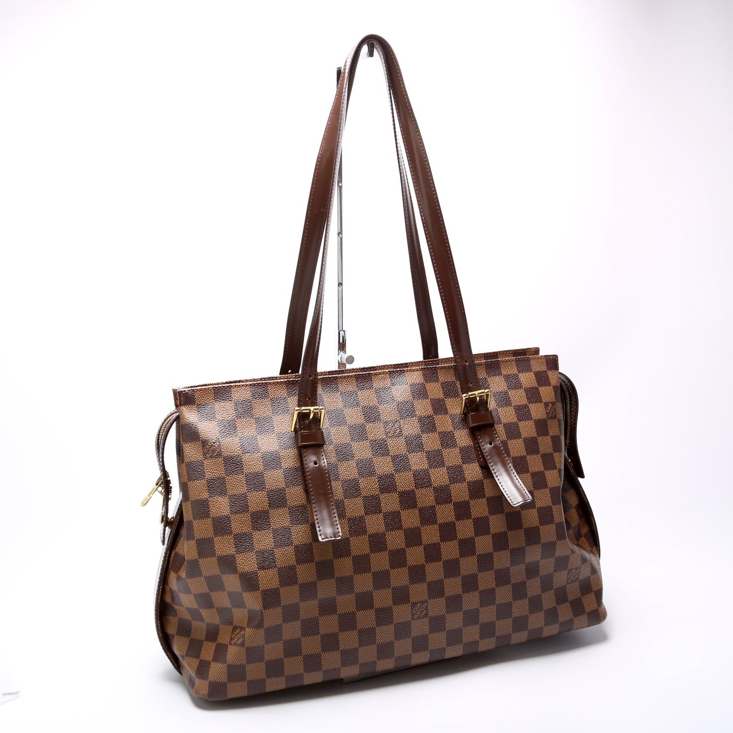 Louis Vuitton Chelsea Ebene Damier Handbag Ebene 1