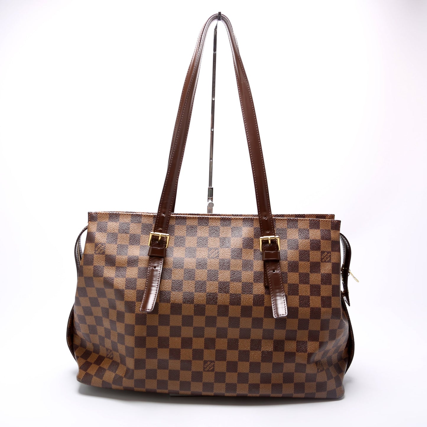 Louis Vuitton Chelsea Ebene Damier Handbag Ebene 1