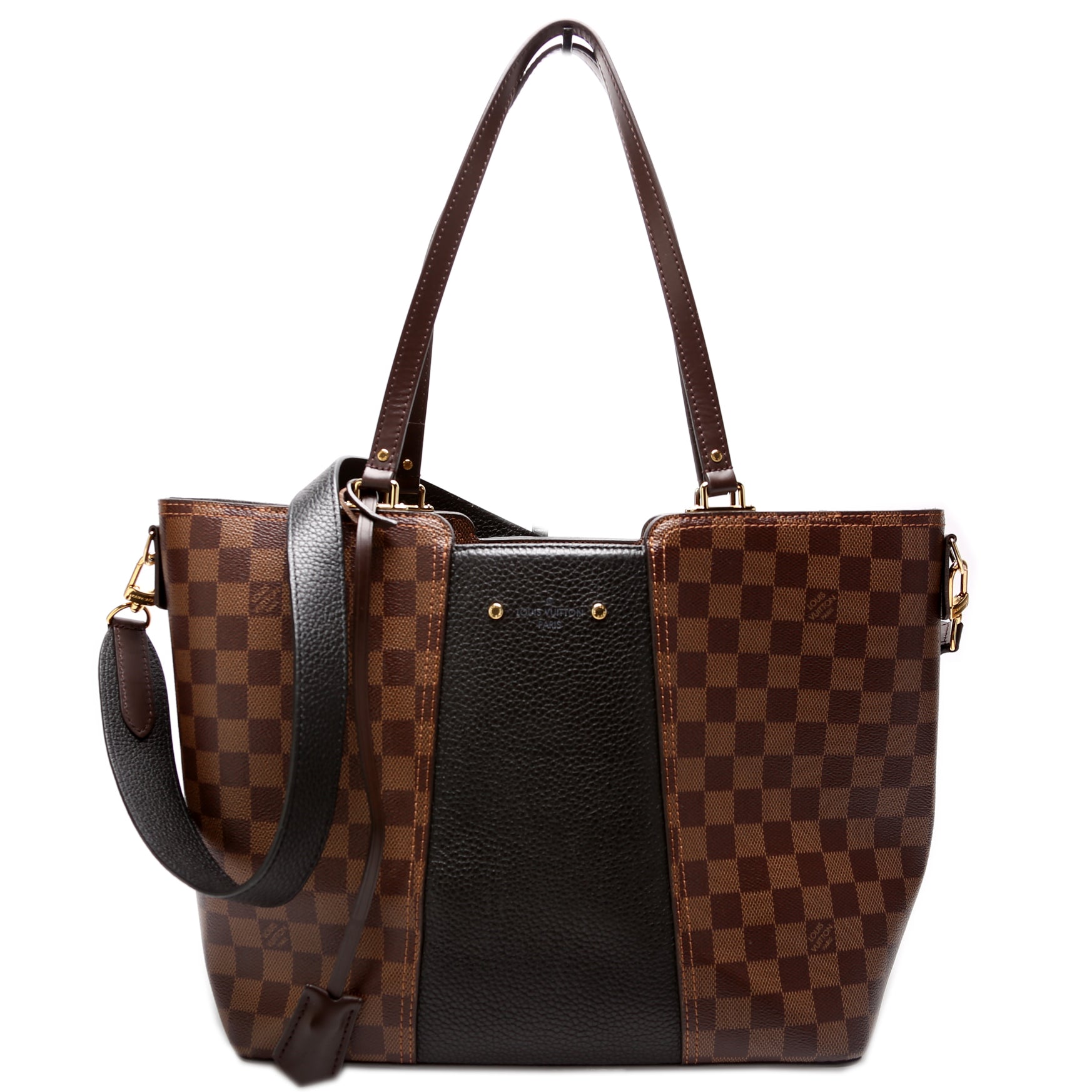Louis Vuitton Jersey Ebene Damier Handbag Ebene 1