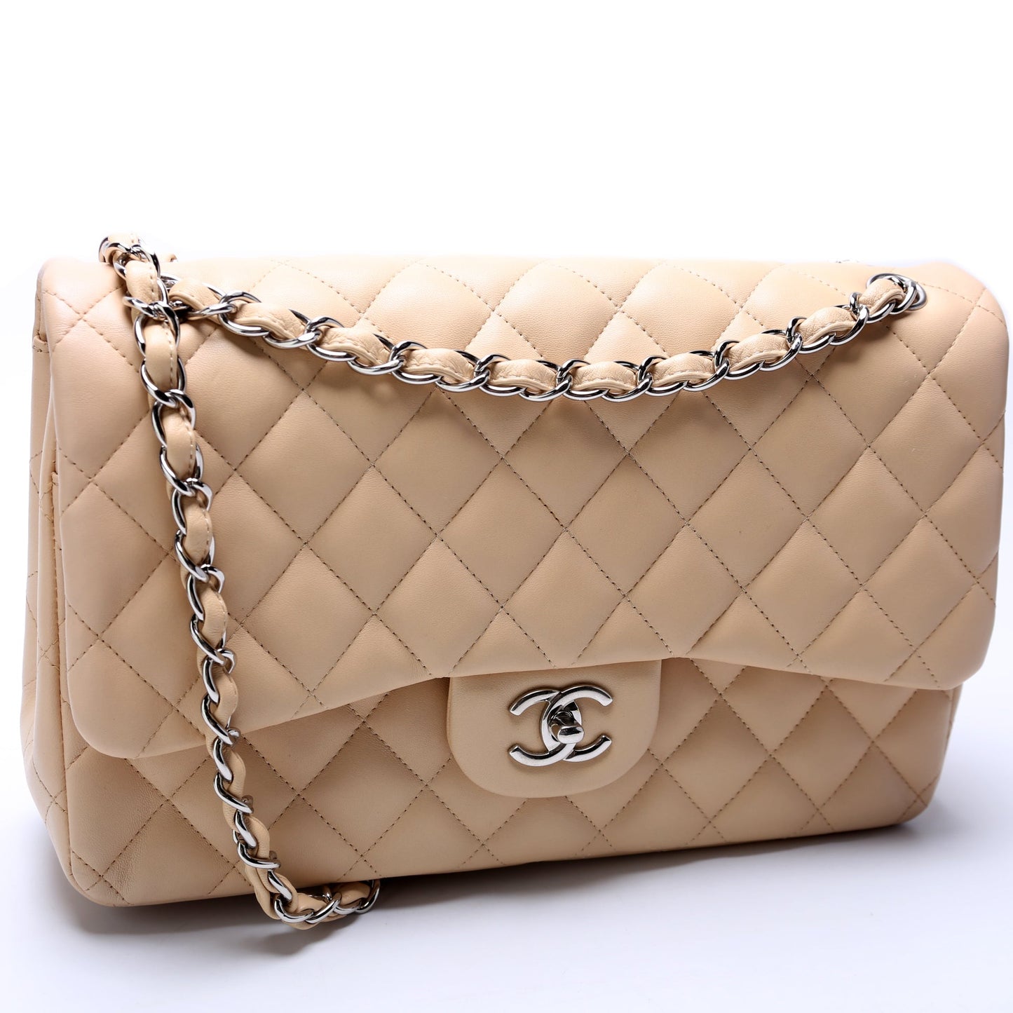 Chanel Classic Flap Jumbo Lambskin 14M Handbag 14M 2
