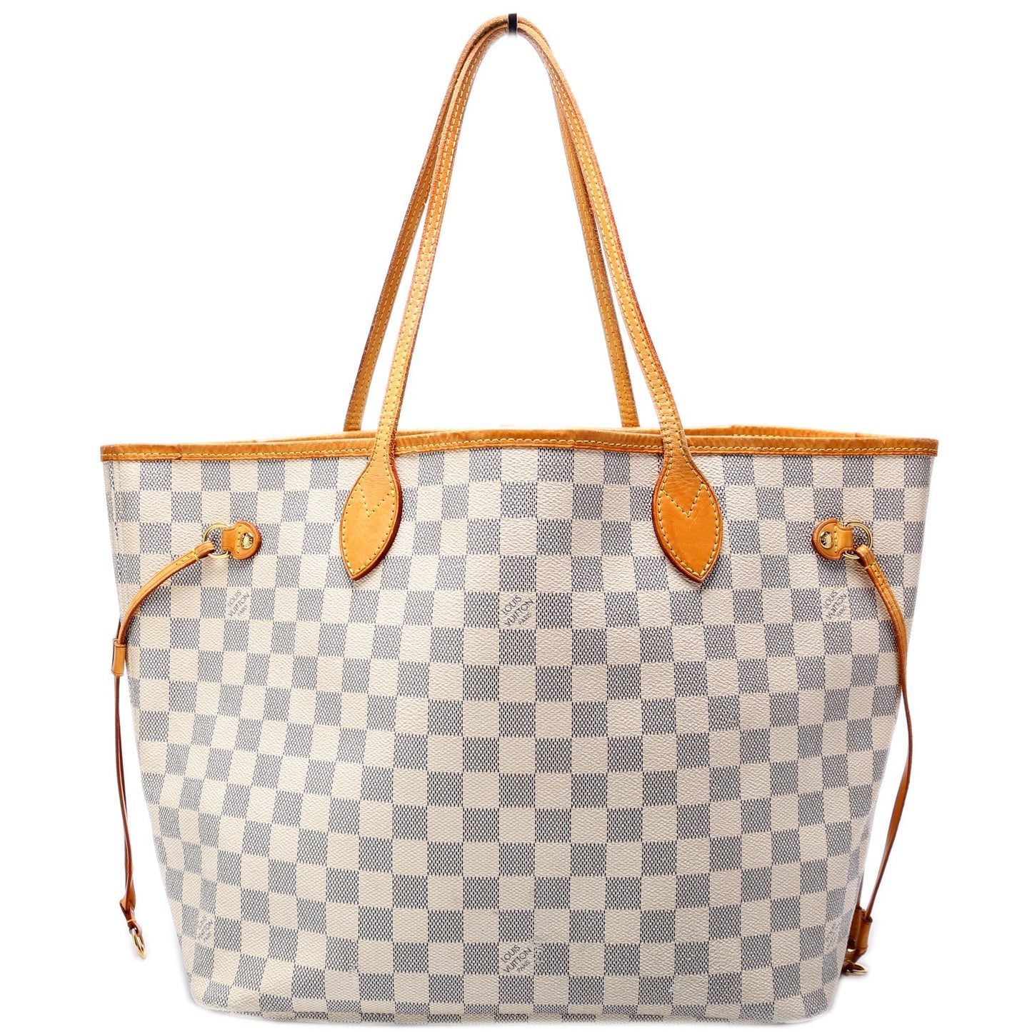 Louis Vuitton Neverfull MM Azur Damier Tote Bag Azur 27