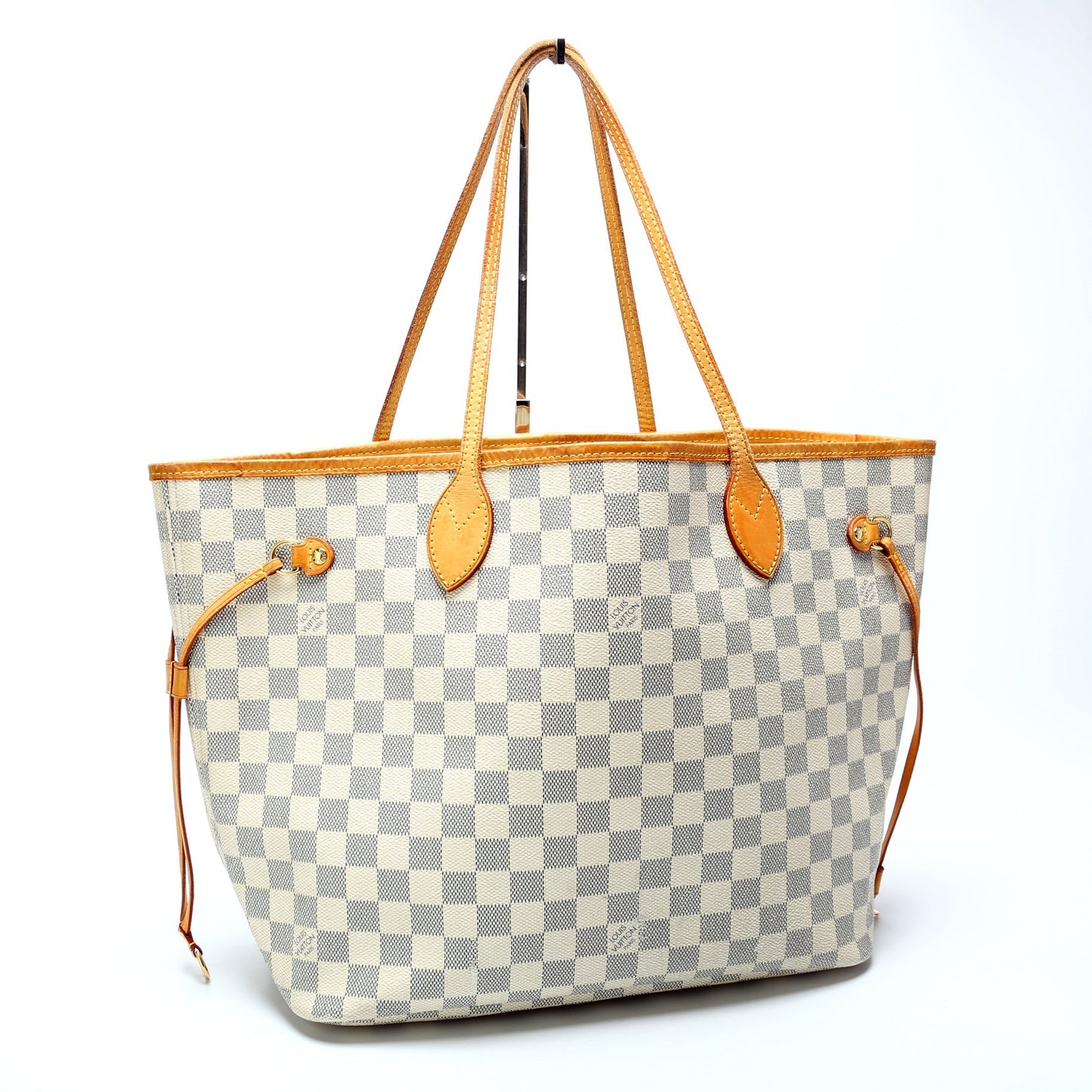 Louis Vuitton Neverfull MM Azur Damier Tote Bag Azur 27