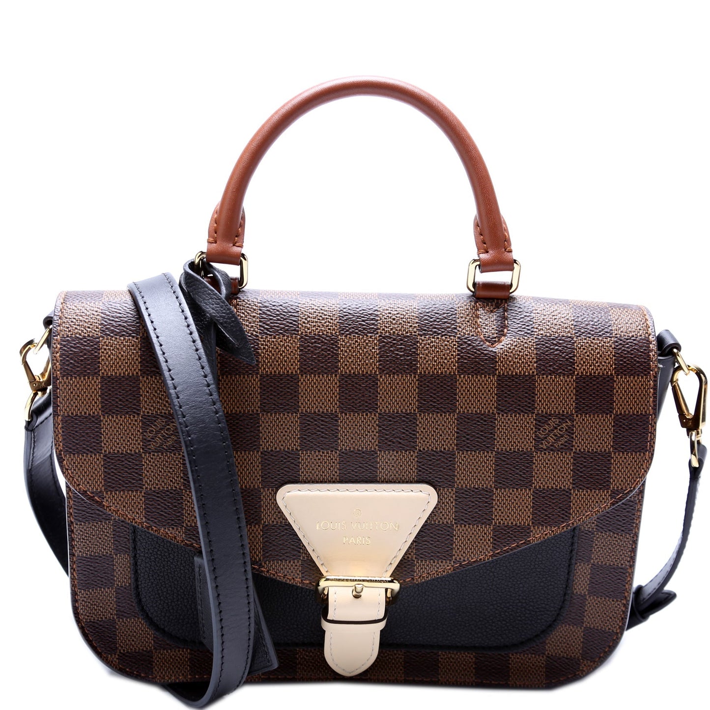 Louis Vuitton Beaumarchais Ebene Damier Handbag