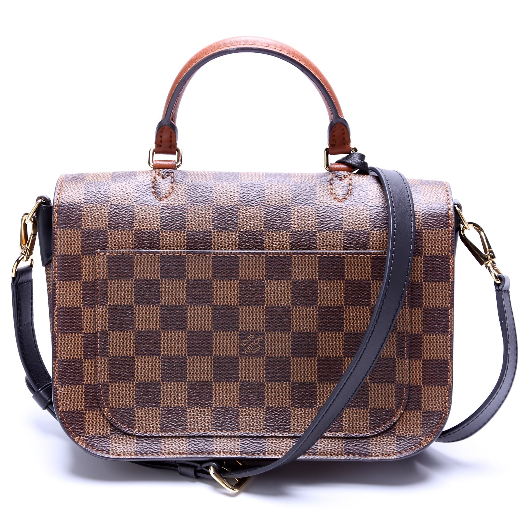 Louis Vuitton Beaumarchais Ebene Damier Handbag