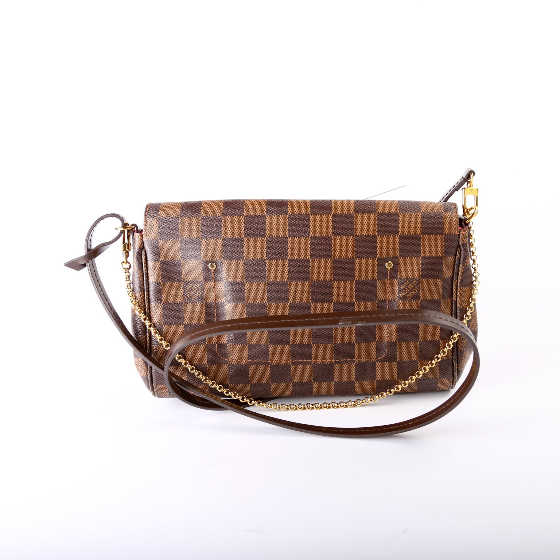 Louis Vuitton Favorite MM Ebene Damier Handbag Ebene 19