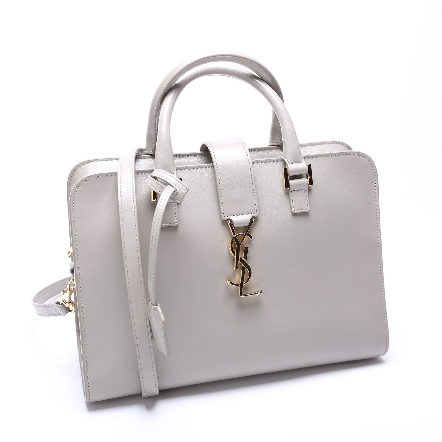 YSL Saint Laurent Saint Laurent Cabas Smooth Bag Leather Small Travel Bag