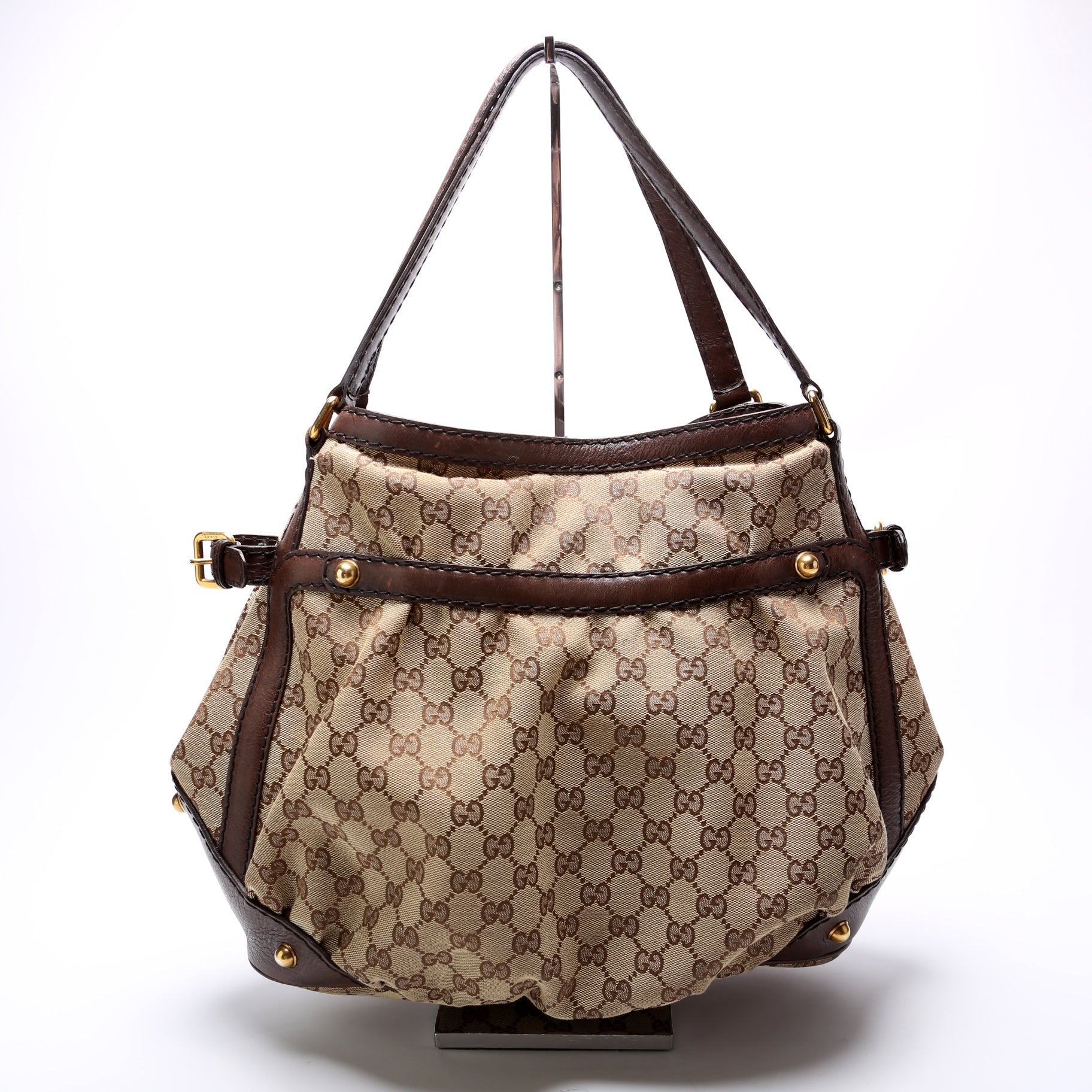 Gucci GG Jockey Canvas Medium Tote Bag