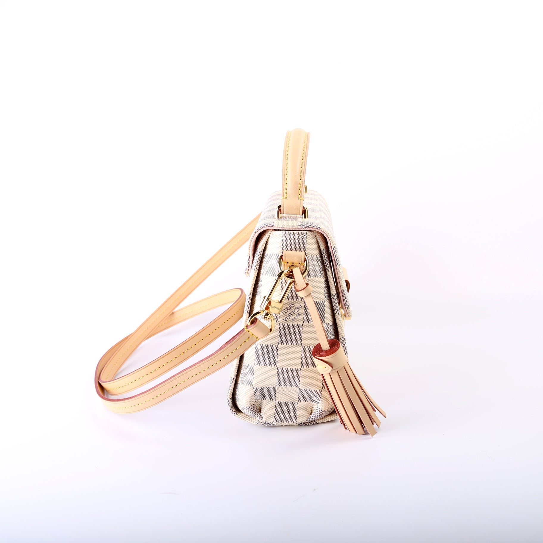 Louis Vuitton Croisette Azur Damier Handbag Azur 9