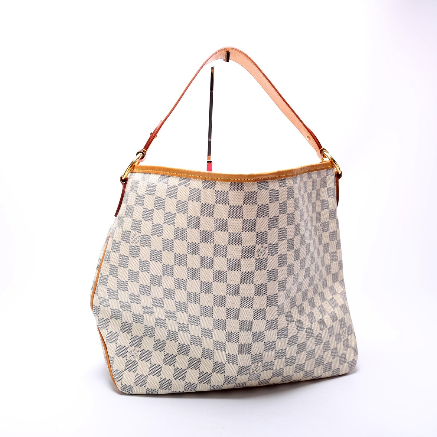 Louis Vuitton Delightful MM Azur Damier Handbag Azur 5