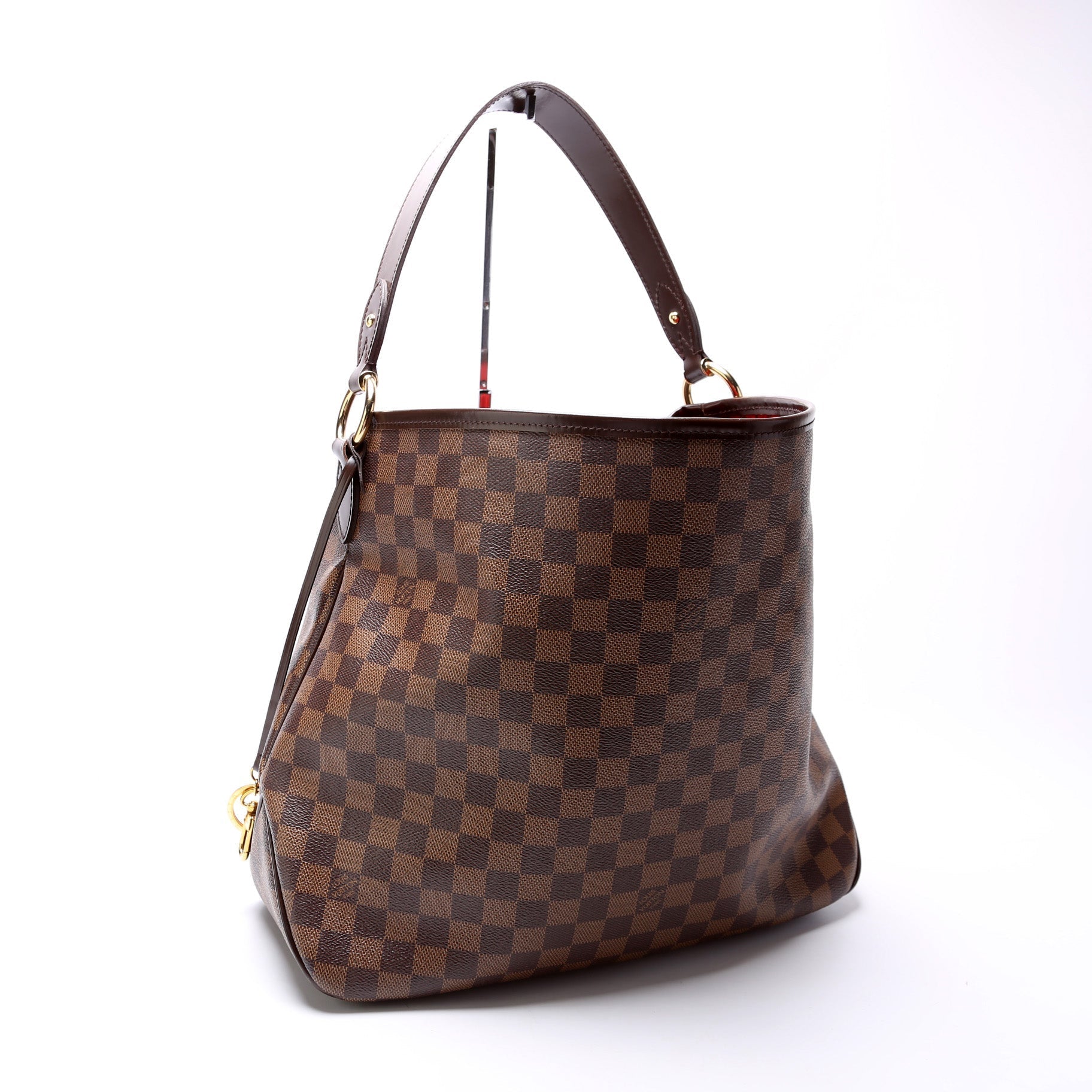 Louis Vuitton Delightful MM Ebene Damier Handbag Ebene 4