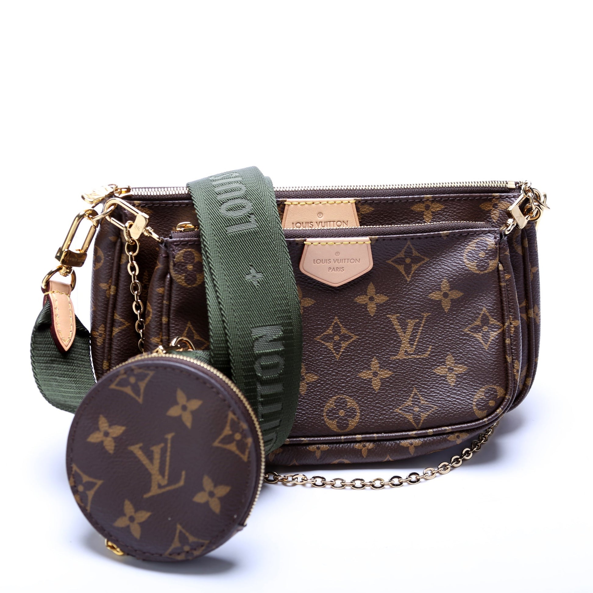 Louis Vuitton Multi Pochette Monogram Clutch Bag Monogram 16