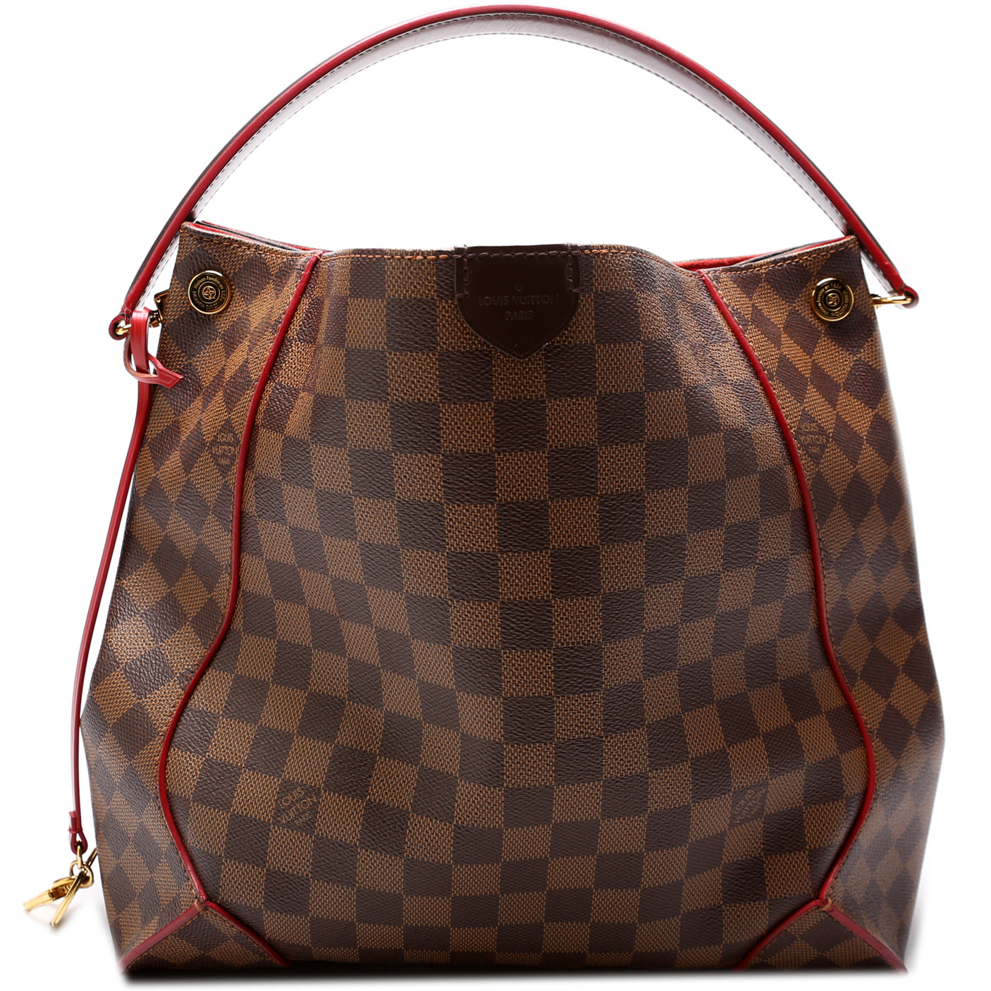 Louis Vuitton Caissa Hobo Ebene Damier Shoulder Bag